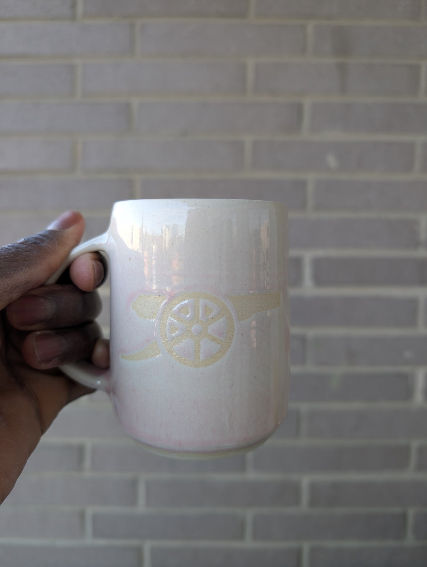Arsenal Matchday Mug - Pink Cannon