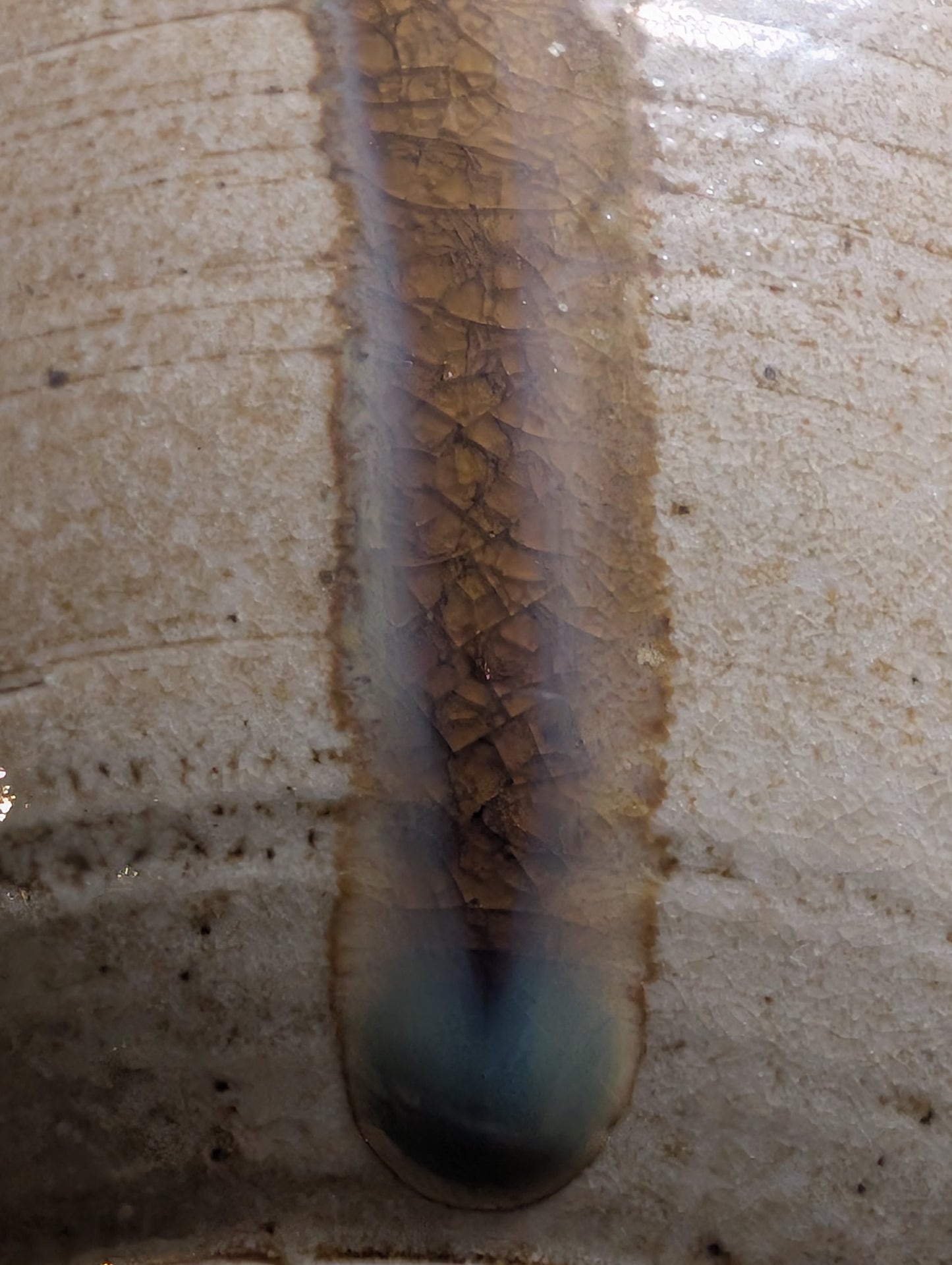 Wood Fired Bottle Vase