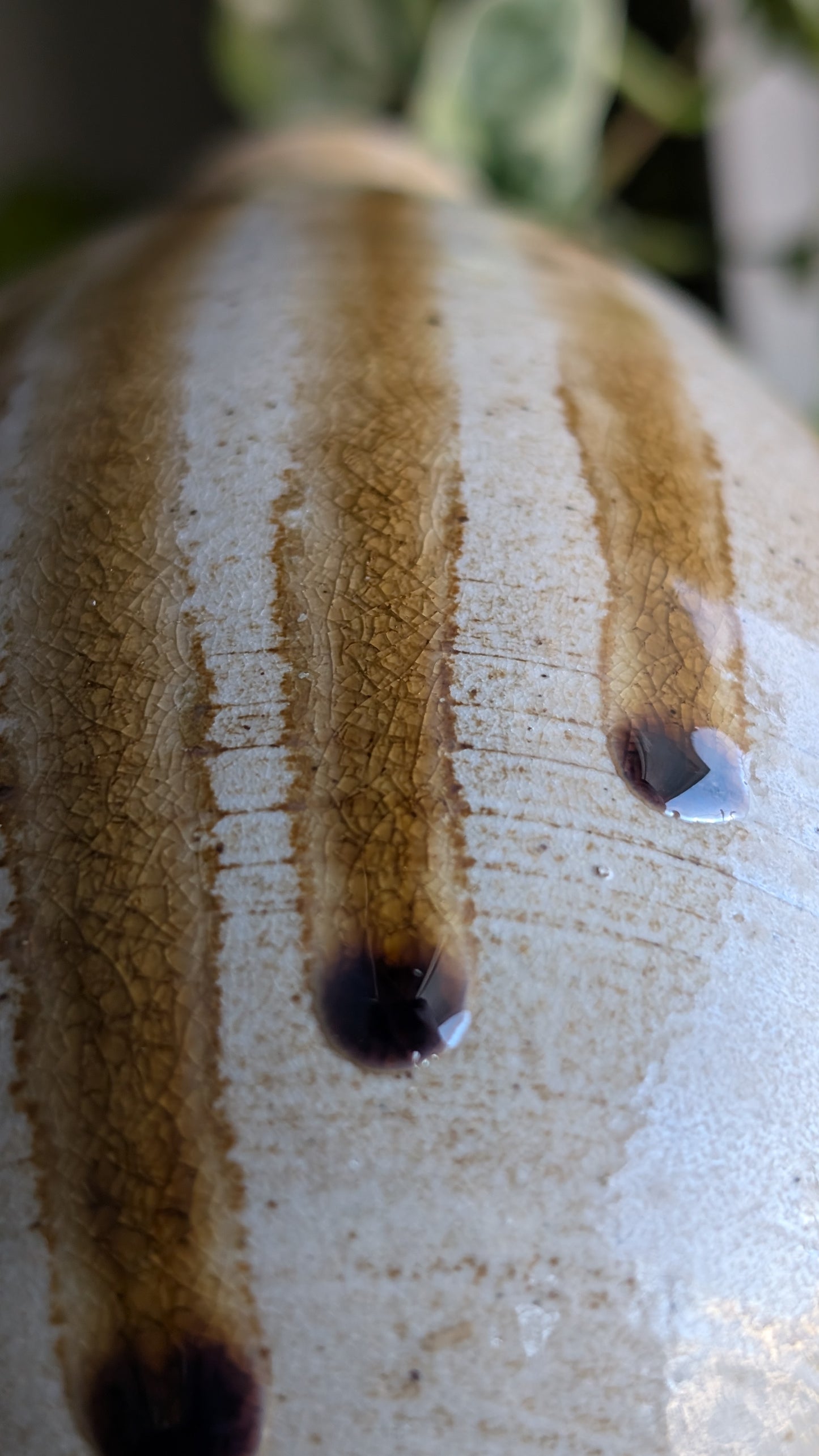 Wood Fired Bottle Vase