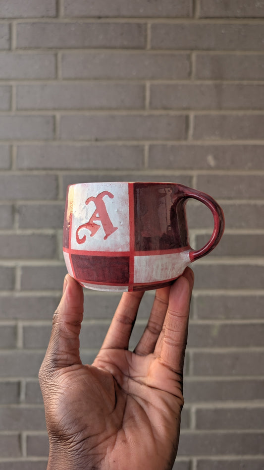 Arsenal Matchday Mug - Checkered