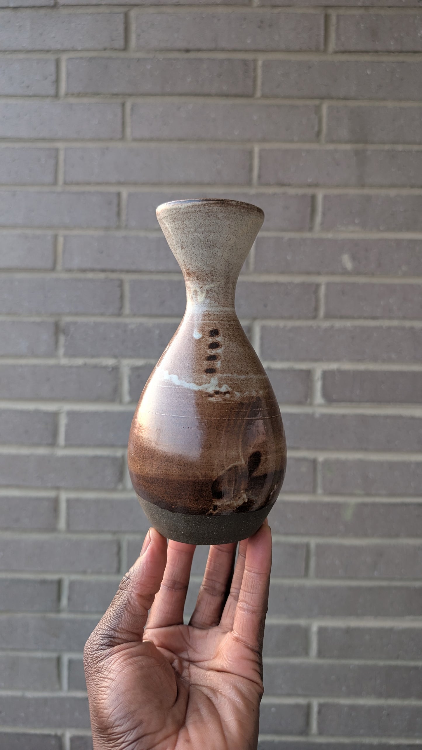 Shino Funnel Vase