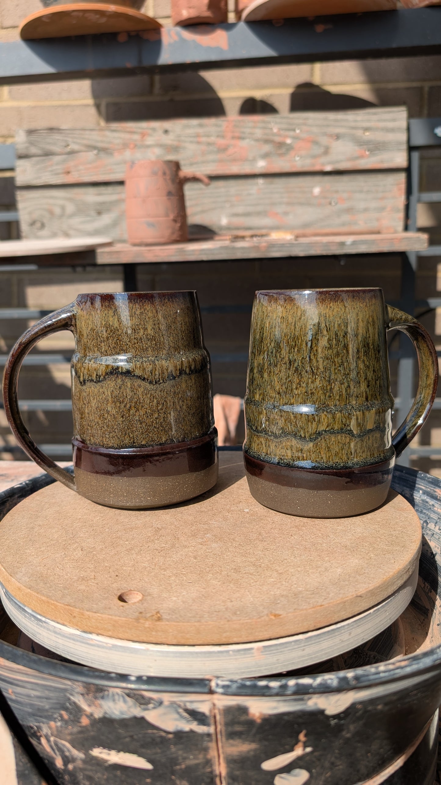 Large Iron Rain Mug