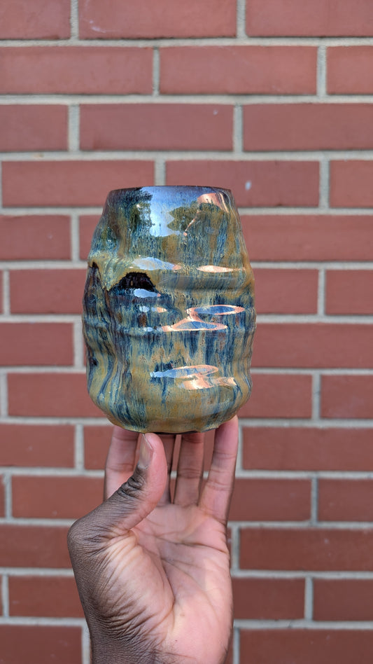 Medium Funky Cylinder Vase