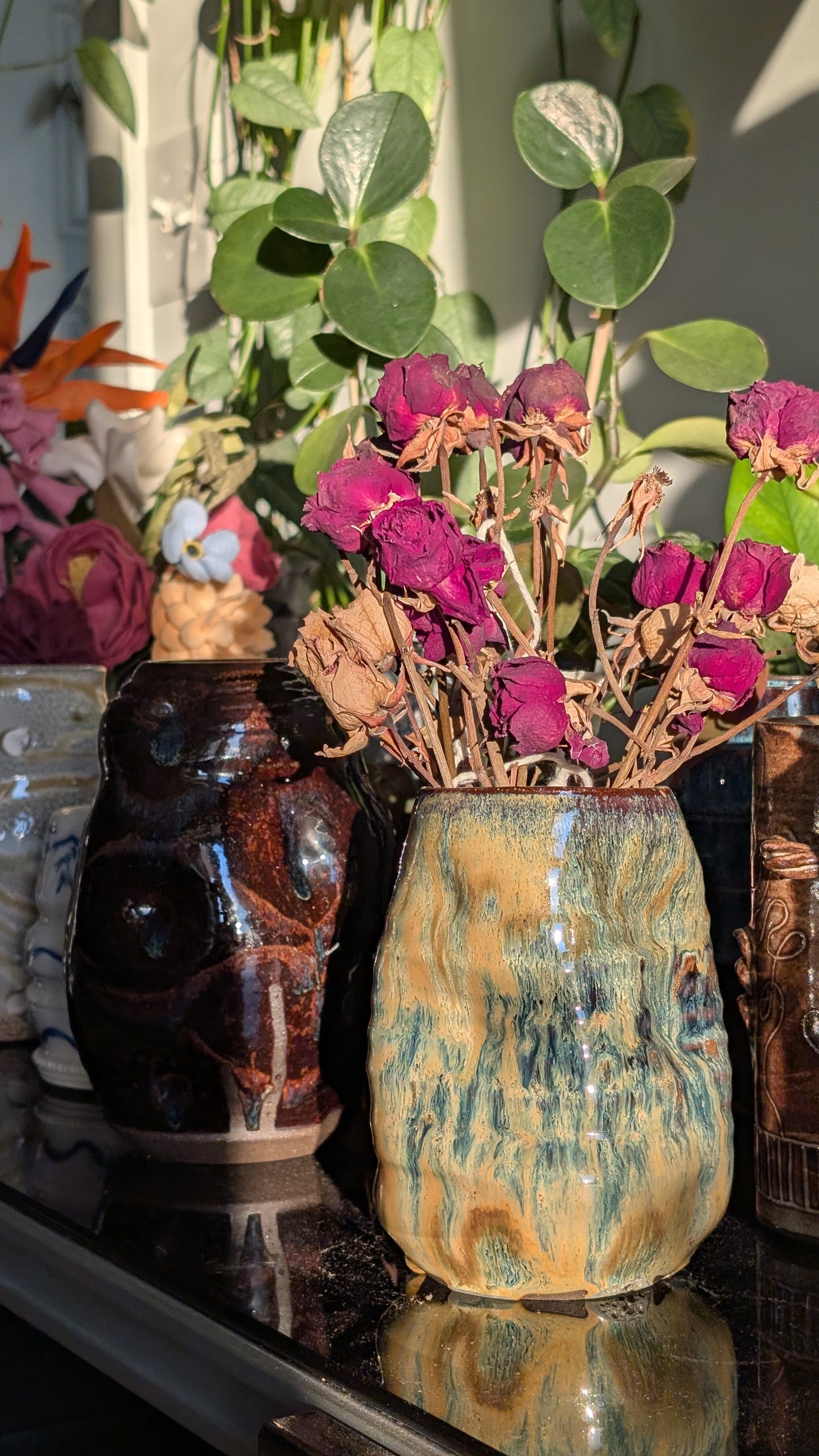 Medium Funky Cylinder Vase