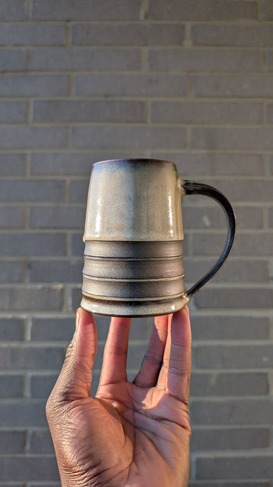 Small Grey Ridge Mug