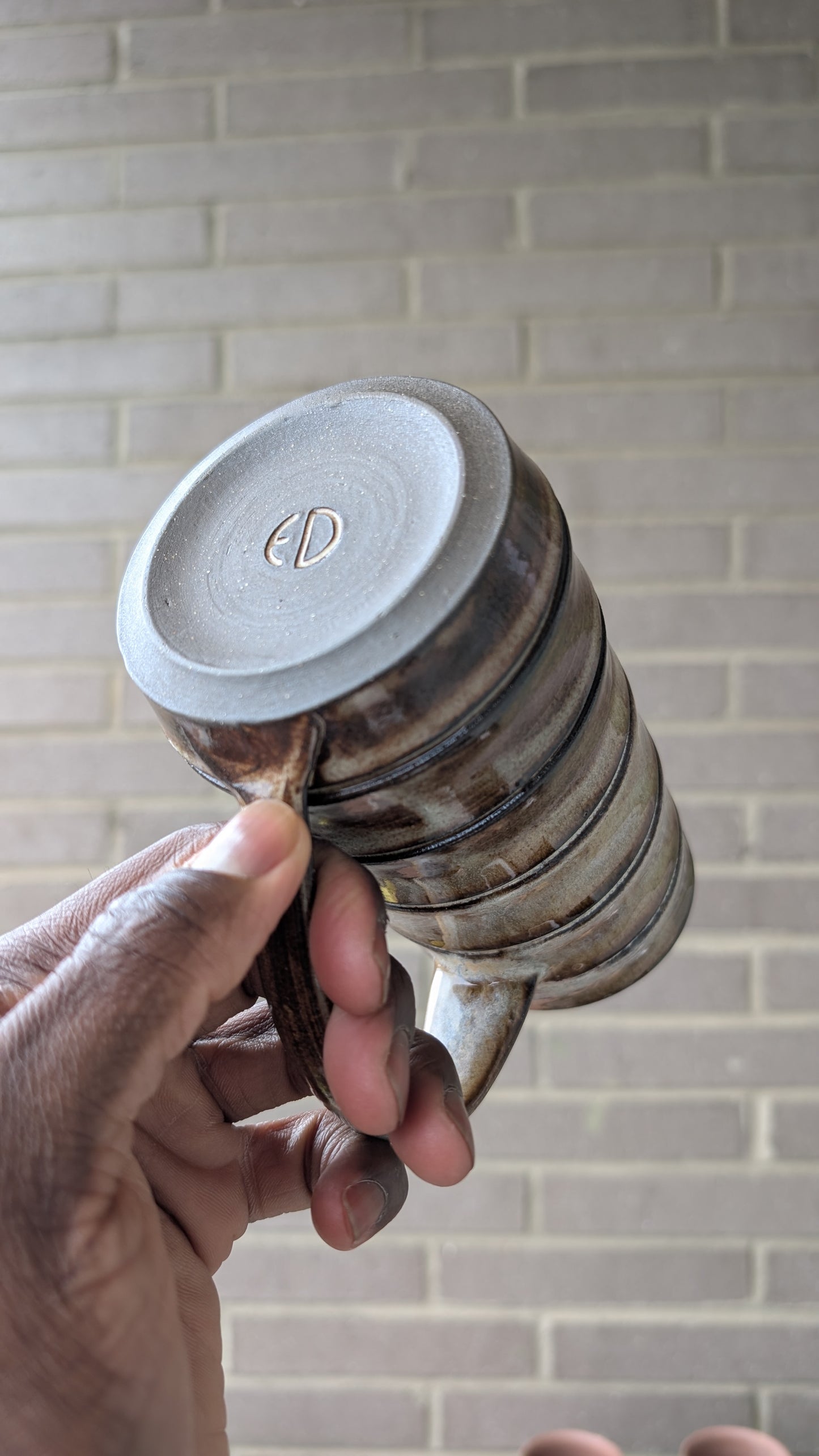 XL Bamboo Ridges Mug