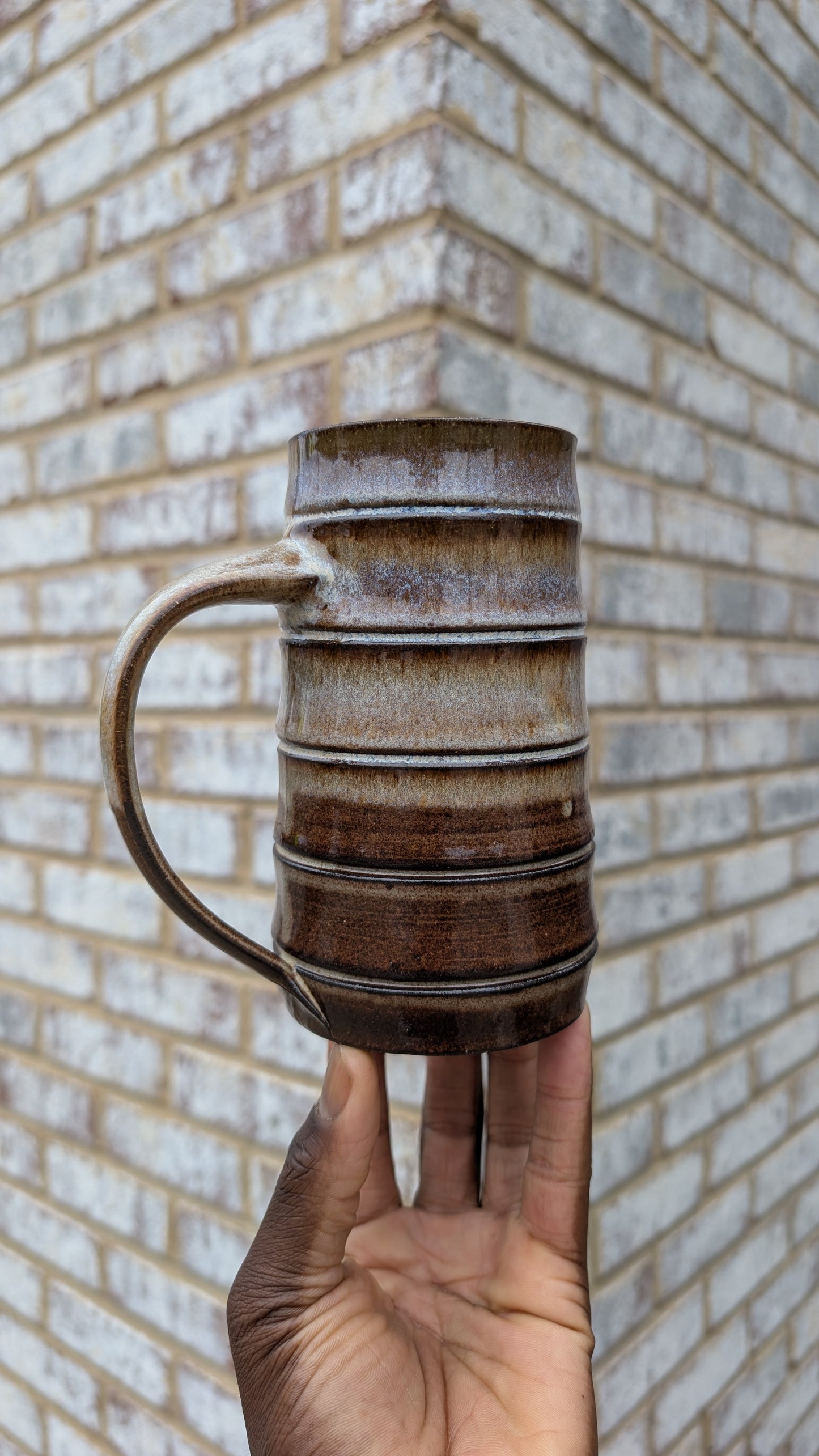 XL Bamboo Ridges Mug