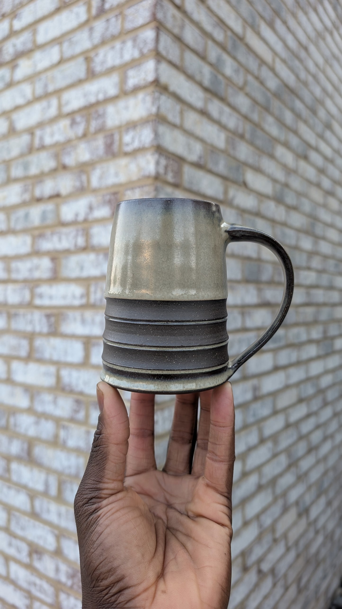 Small Grey Ridge Mug