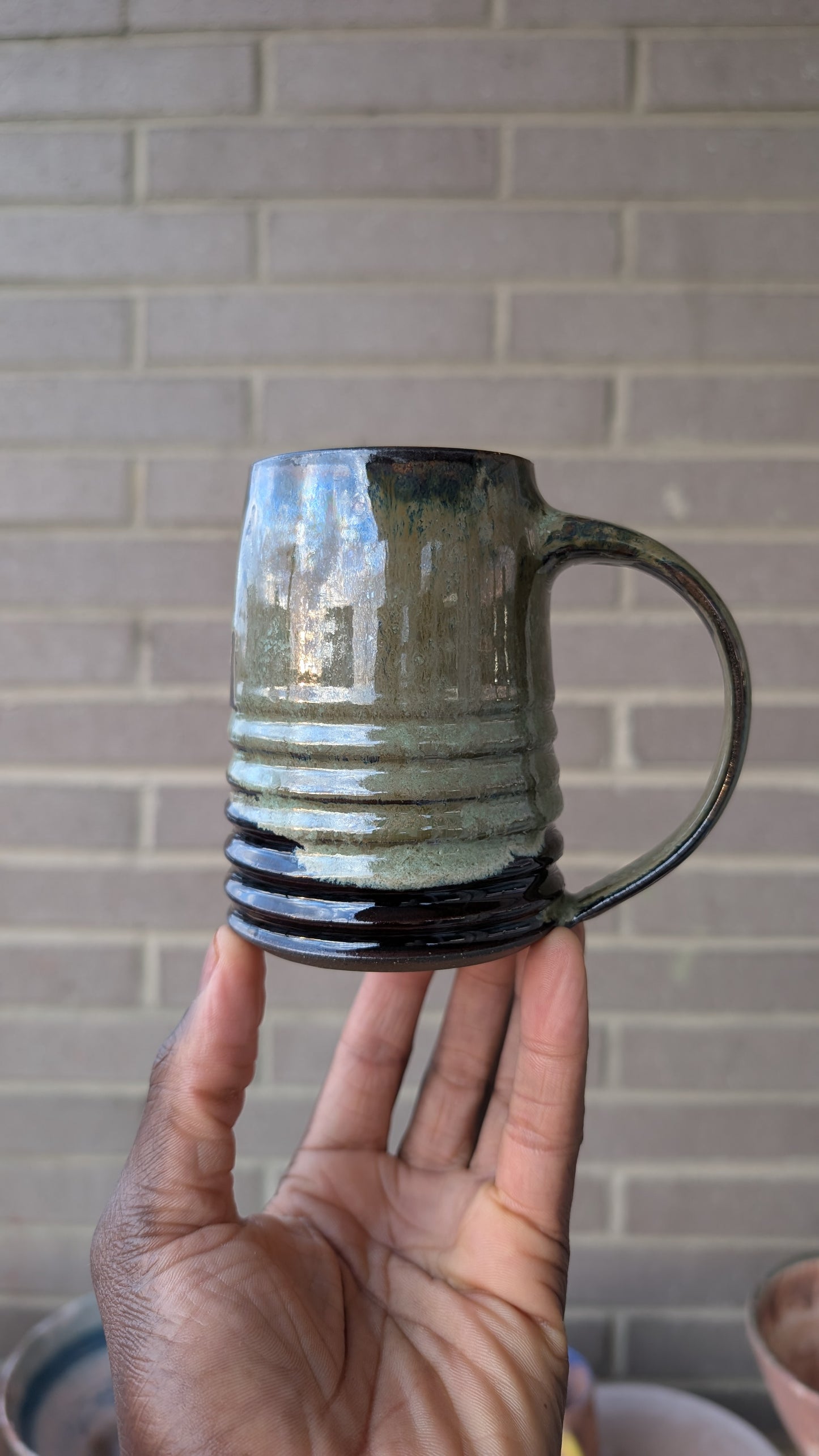 Medium Deep Moss Mug