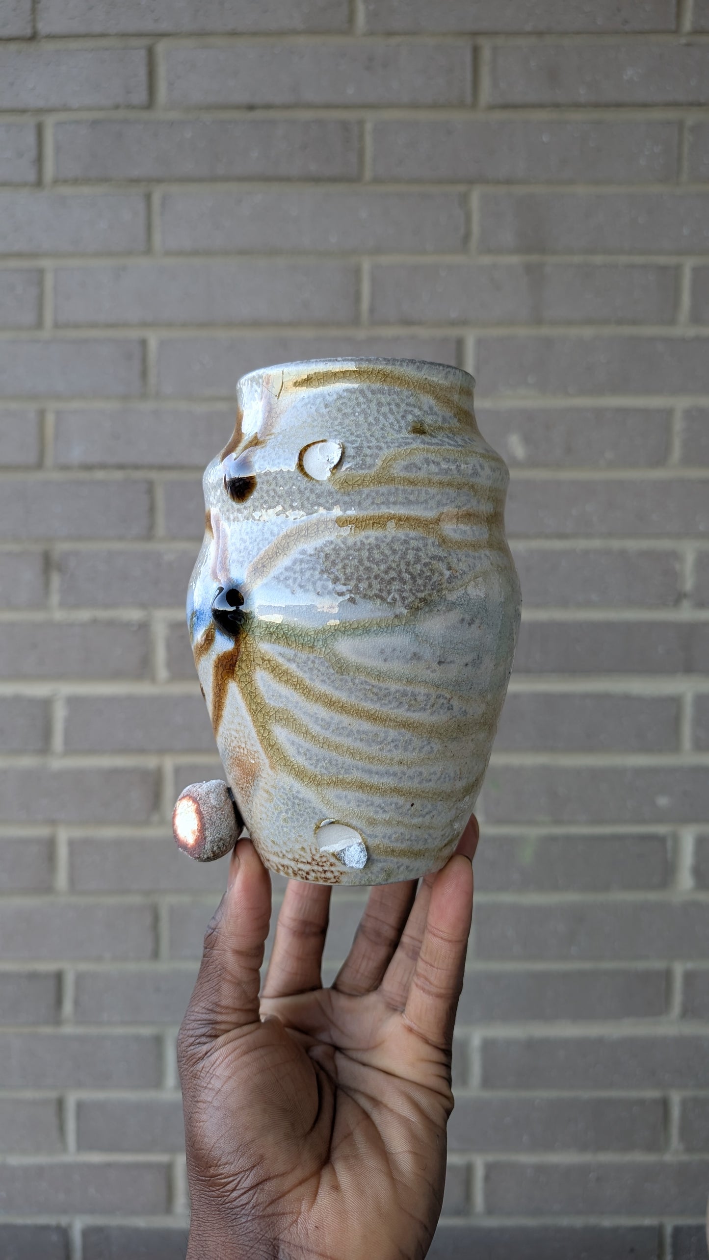 Wood Fired Medium Vase
