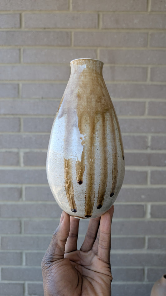 Wood Fired Bottle Vase