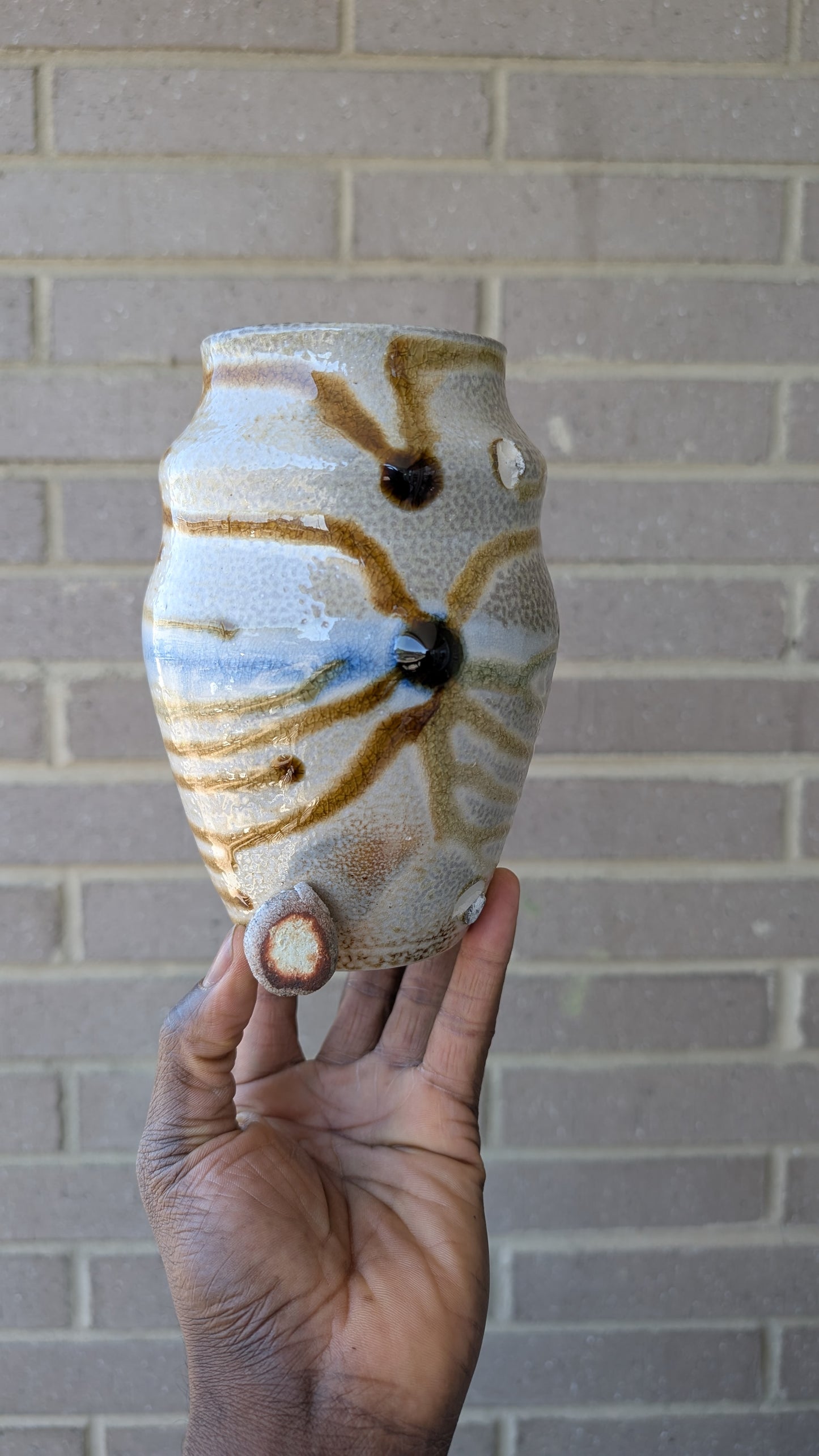 Wood Fired Medium Vase