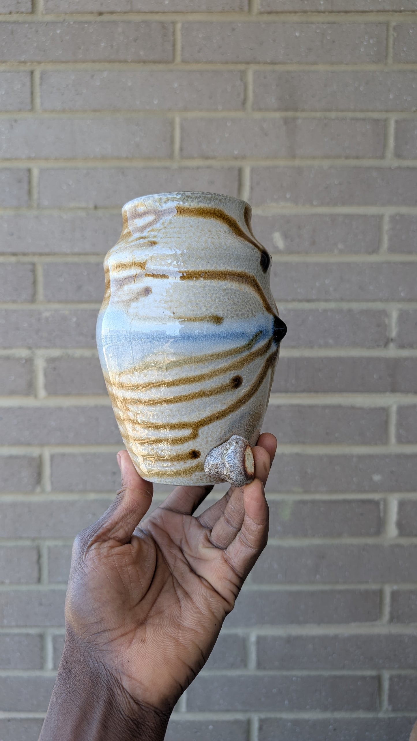Wood Fired Medium Vase