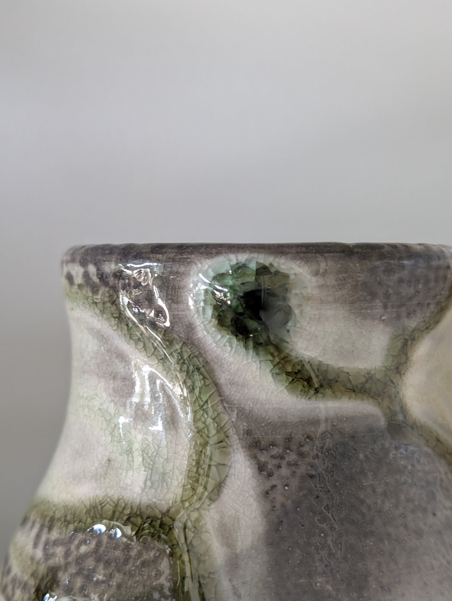 Wood Fired Tall Vase