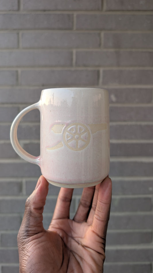 Arsenal Matchday Mug - Pink Cannon