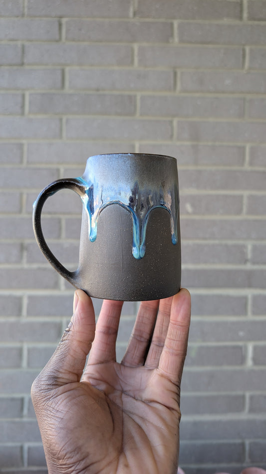 Blue Drip Mug