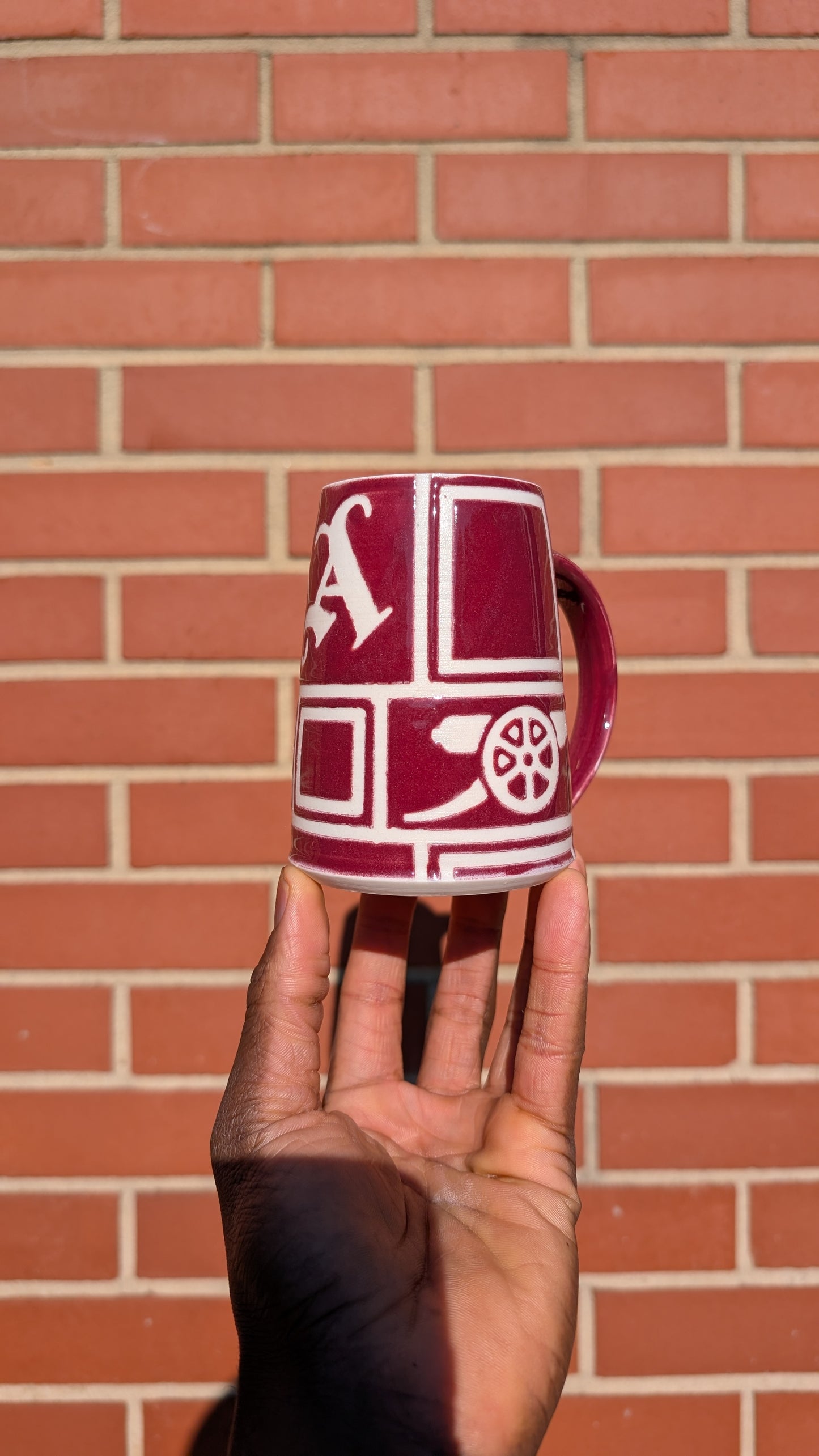 Medium Arsenal Matchday Mug - Highbury A Porcelain