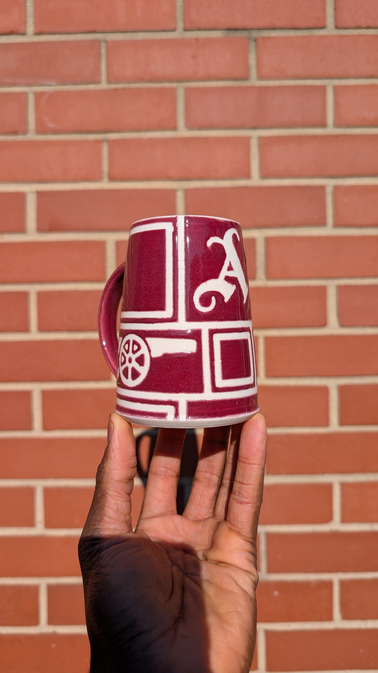 Medium Arsenal Matchday Mug - Highbury A Porcelain