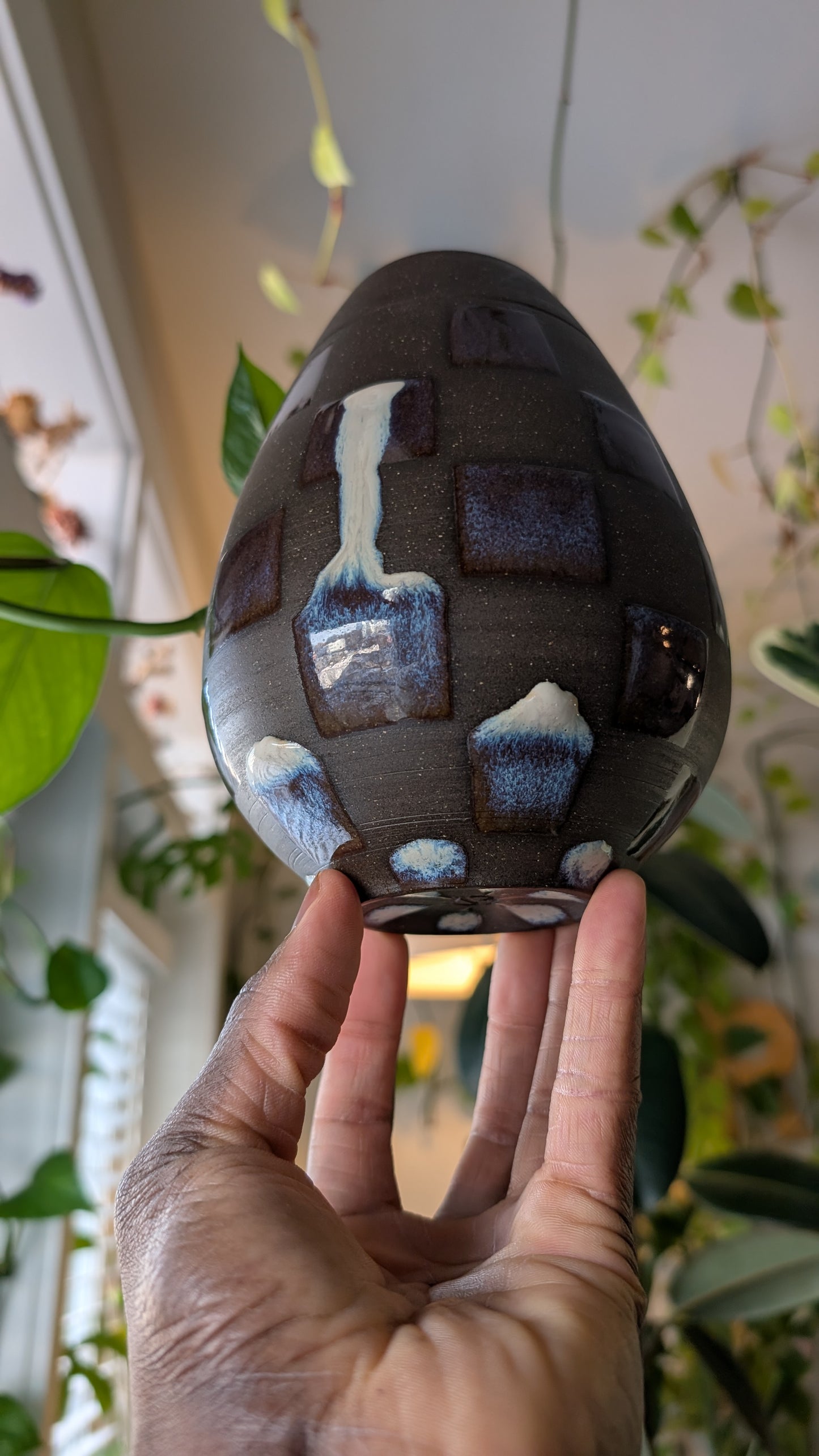 Upside Down Drips Vase