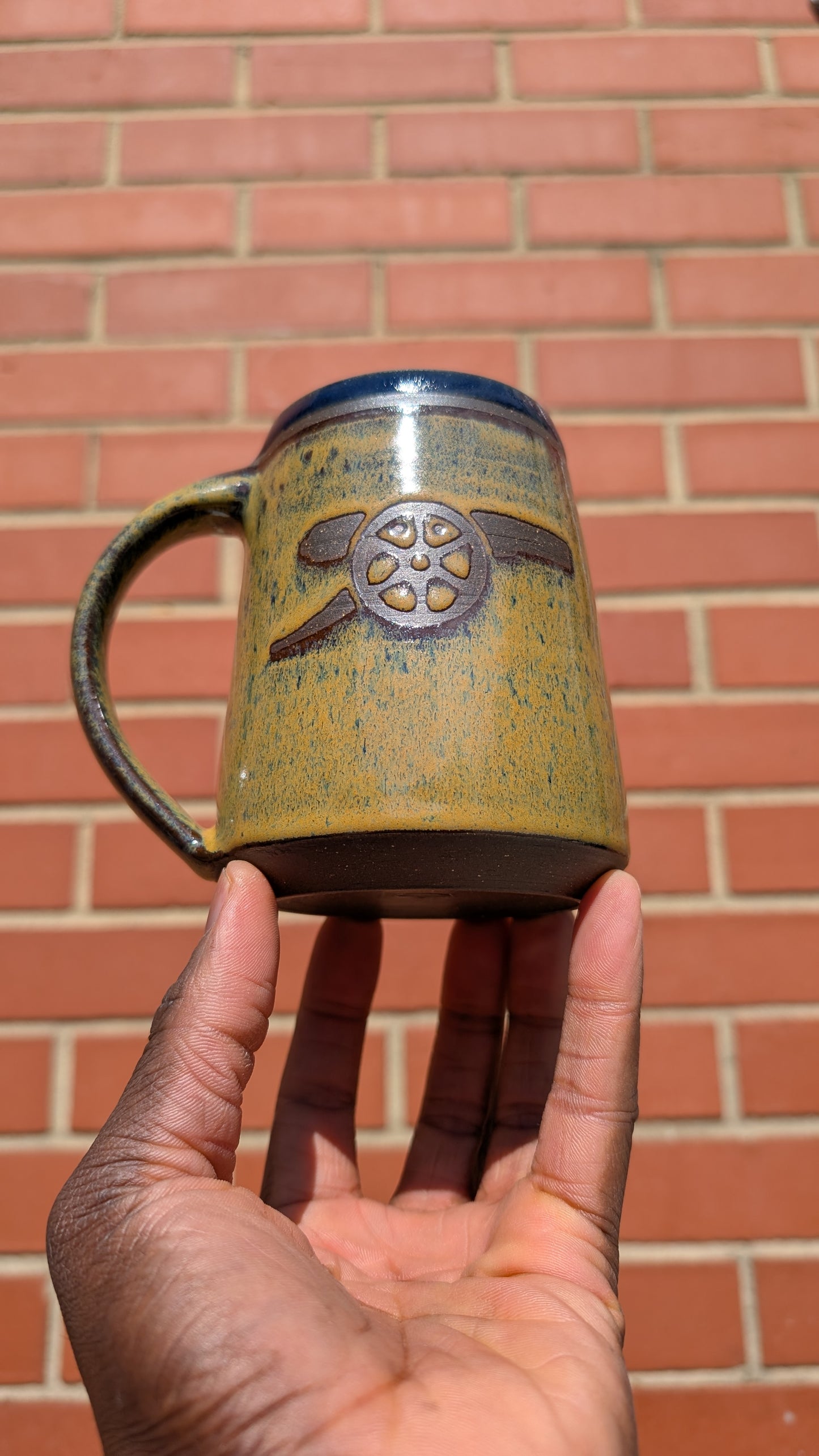 Large Yellow/Blue - Arsenal Matchday Mug
