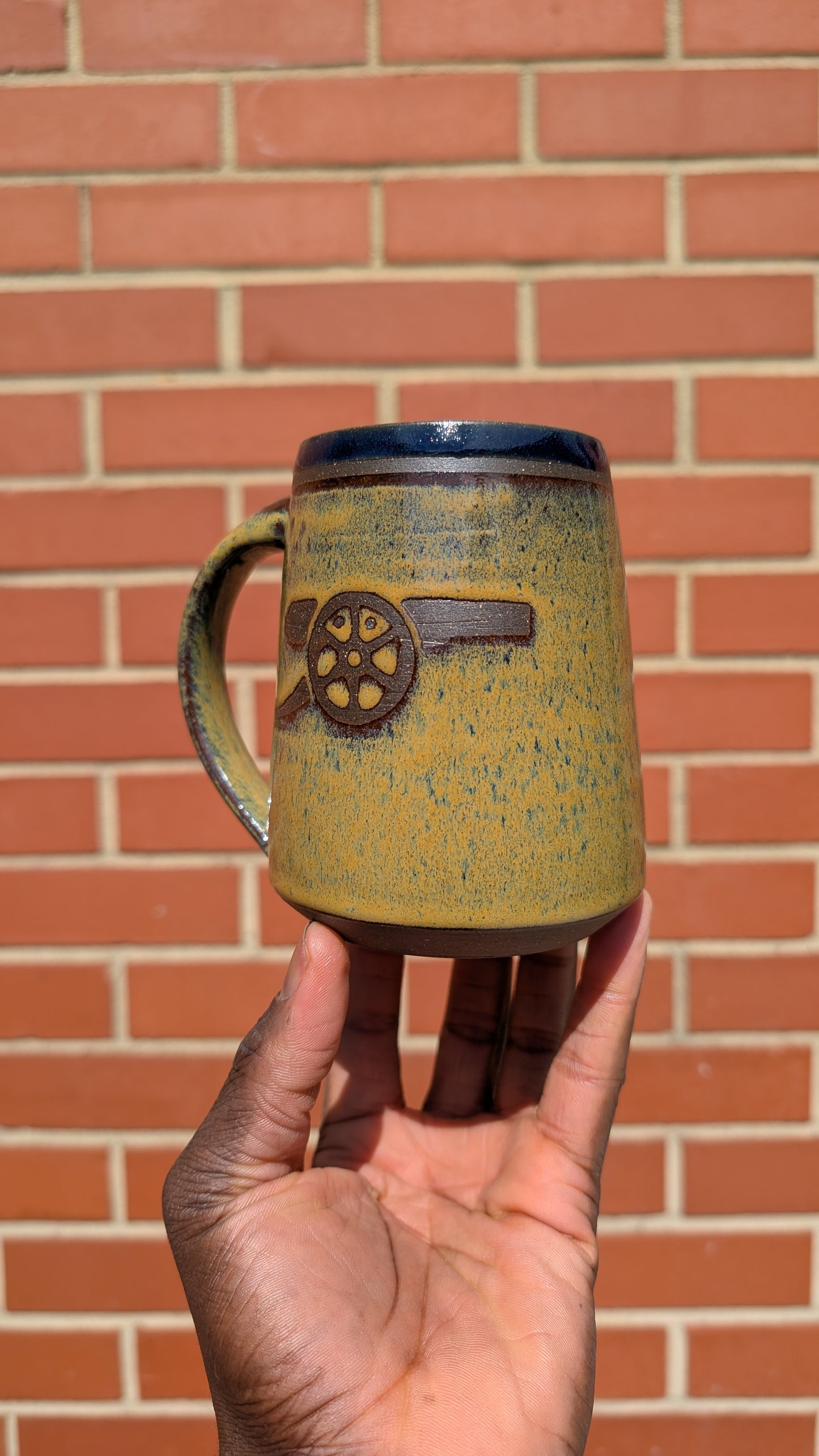 Large Yellow/Blue - Arsenal Matchday Mug