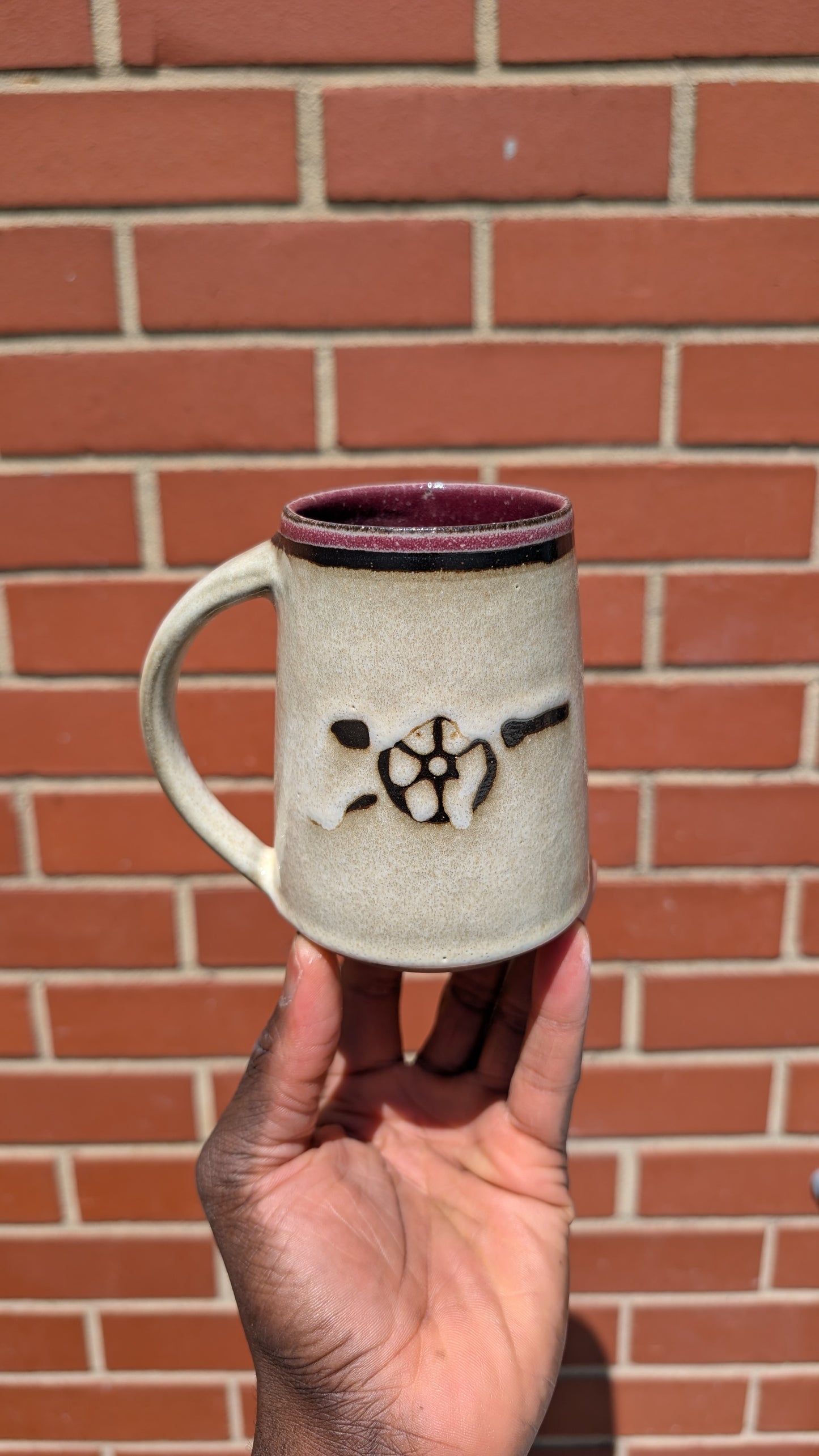 Medium White Ghost Cannon Mug