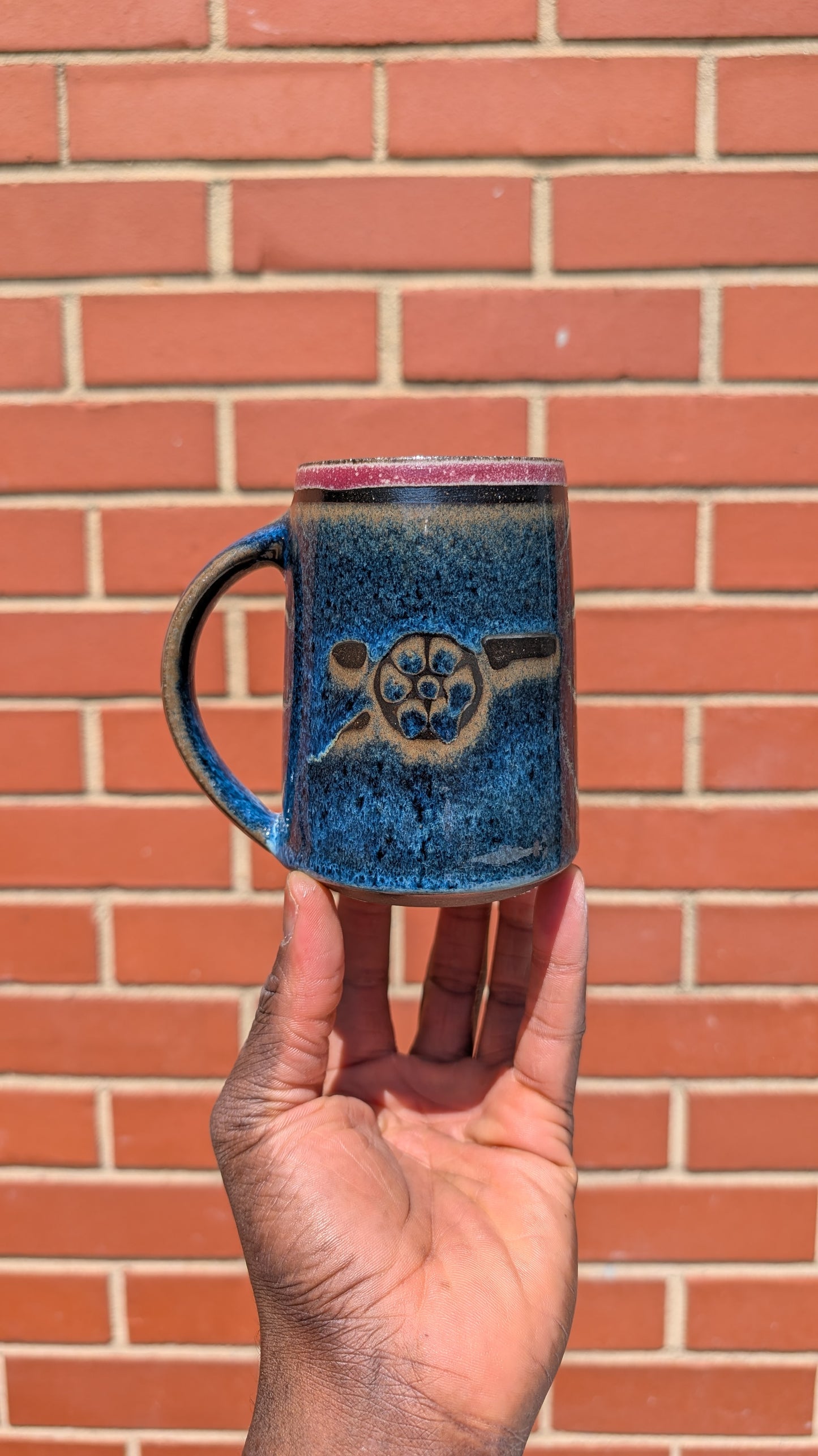 Medium Blue/Red - Cannon - Arsenal Matchday Mug