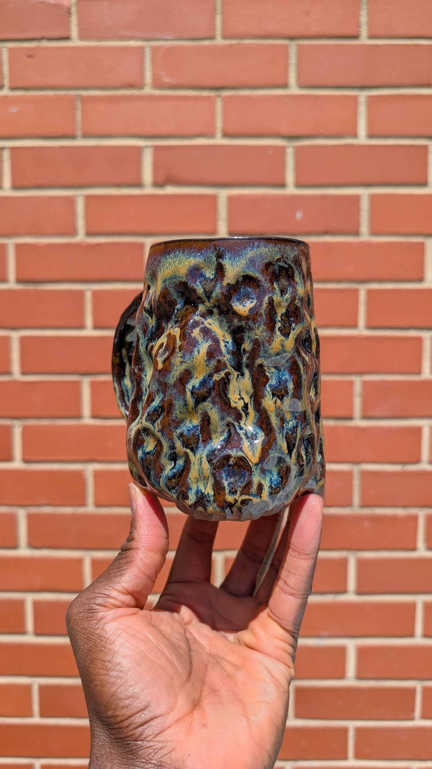 Large Funky Disco Cheetah Mug