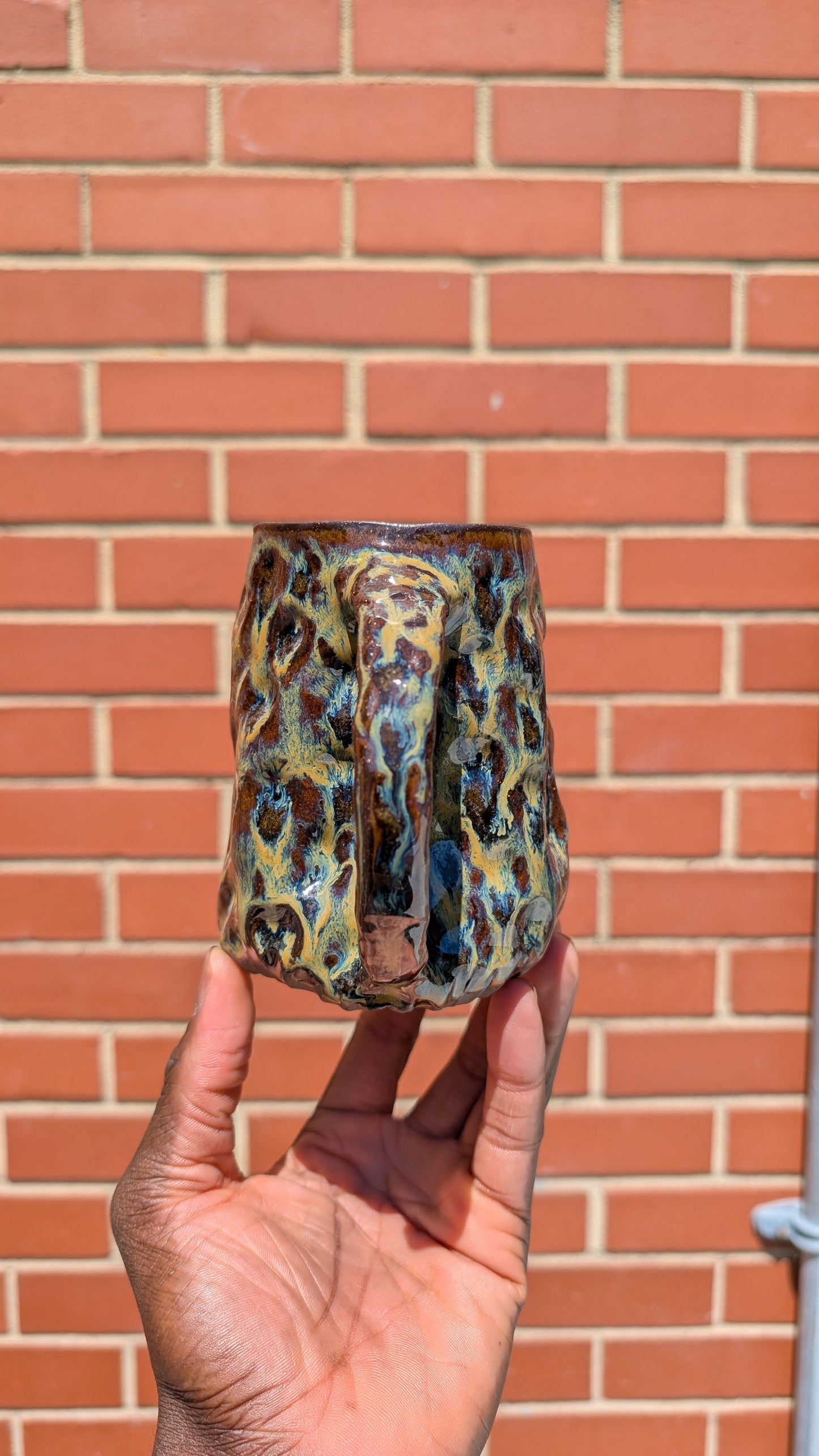 Large Funky Disco Cheetah Mug