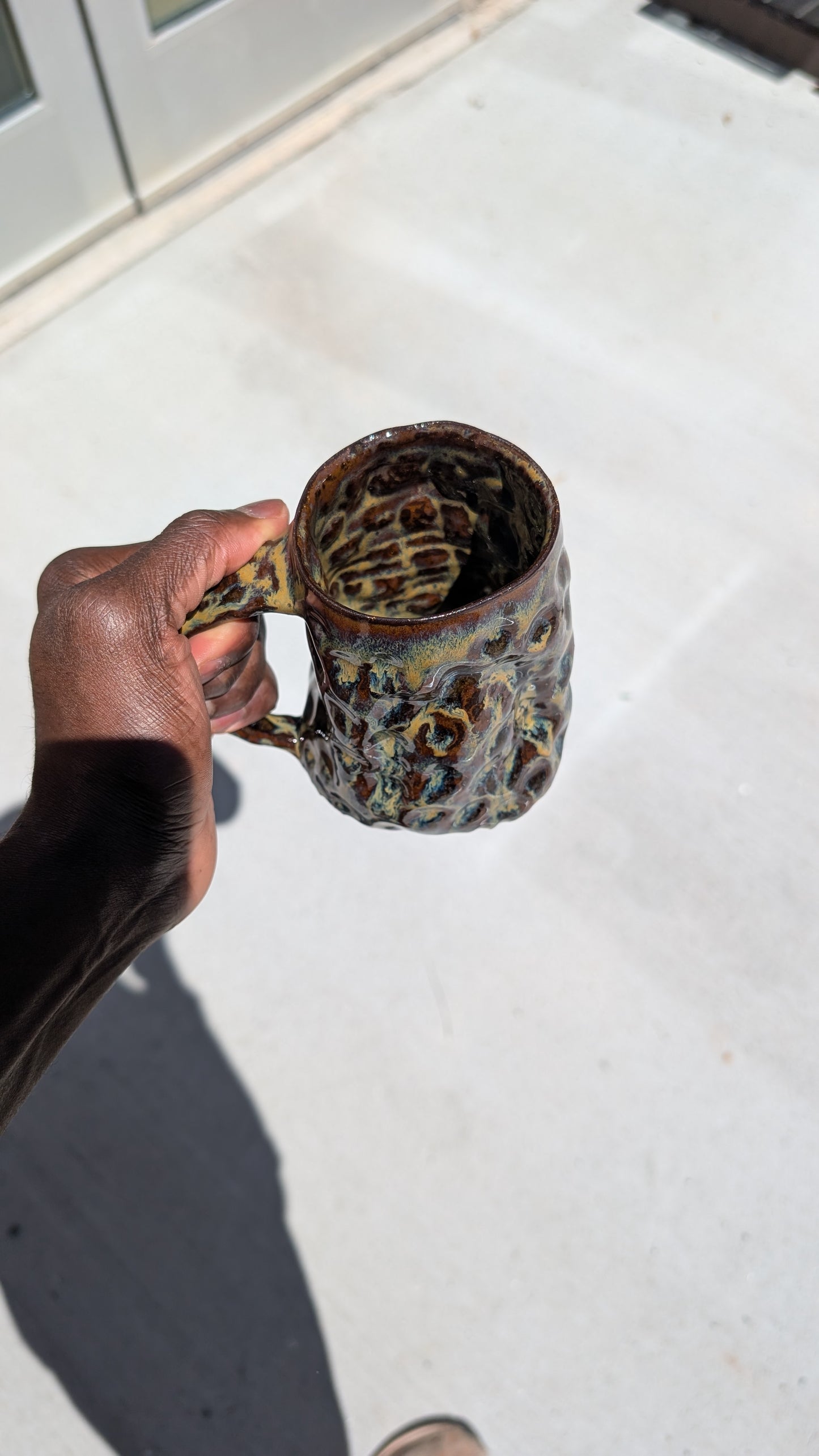 Large Funky Disco Cheetah Mug