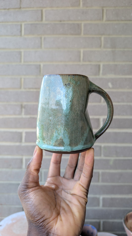 Large Avocado Handle Slash Mug