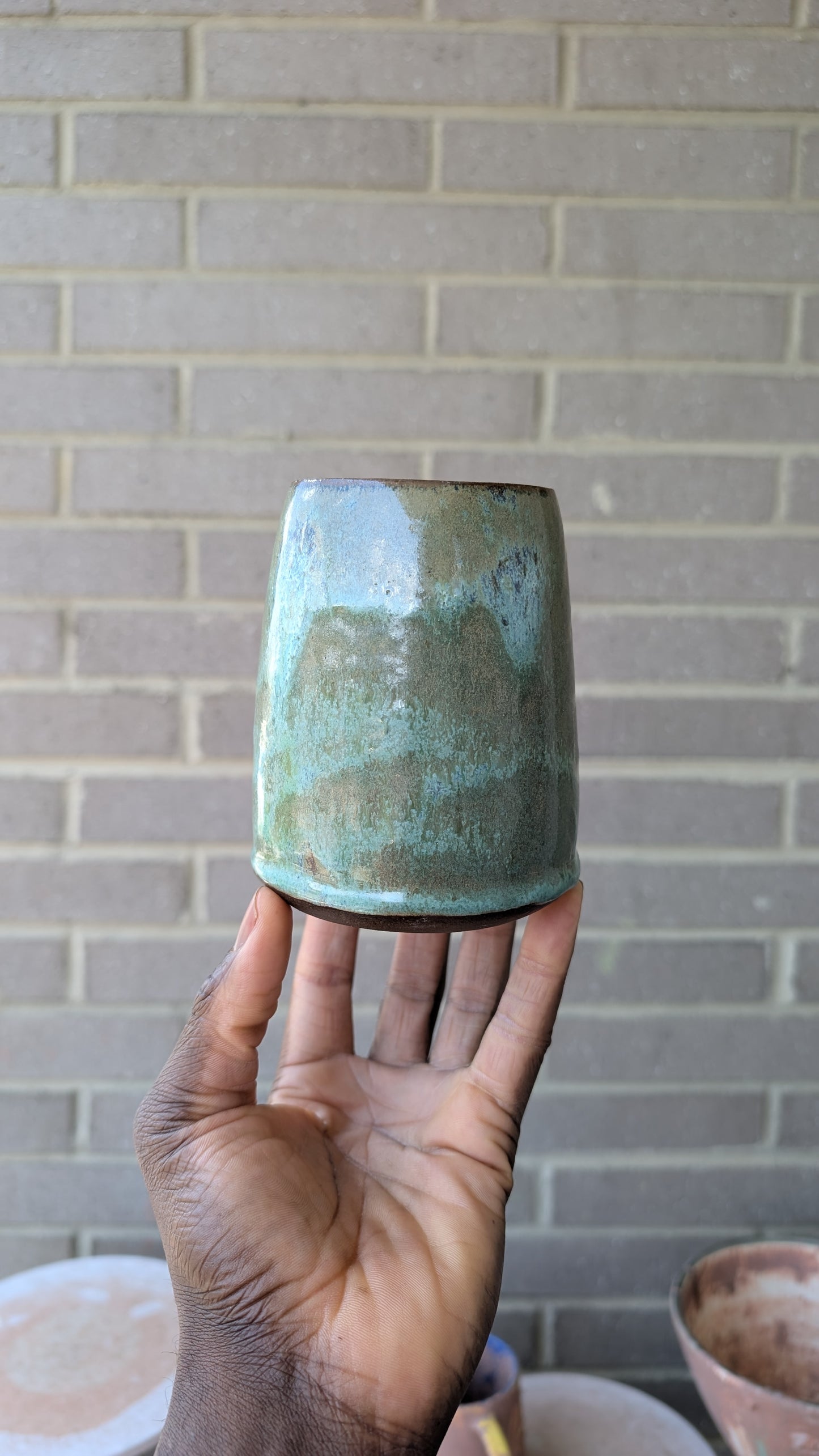 Large Avocado Handle Slash Mug