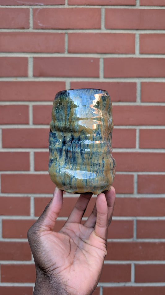 Medium Funky Cylinder Vase