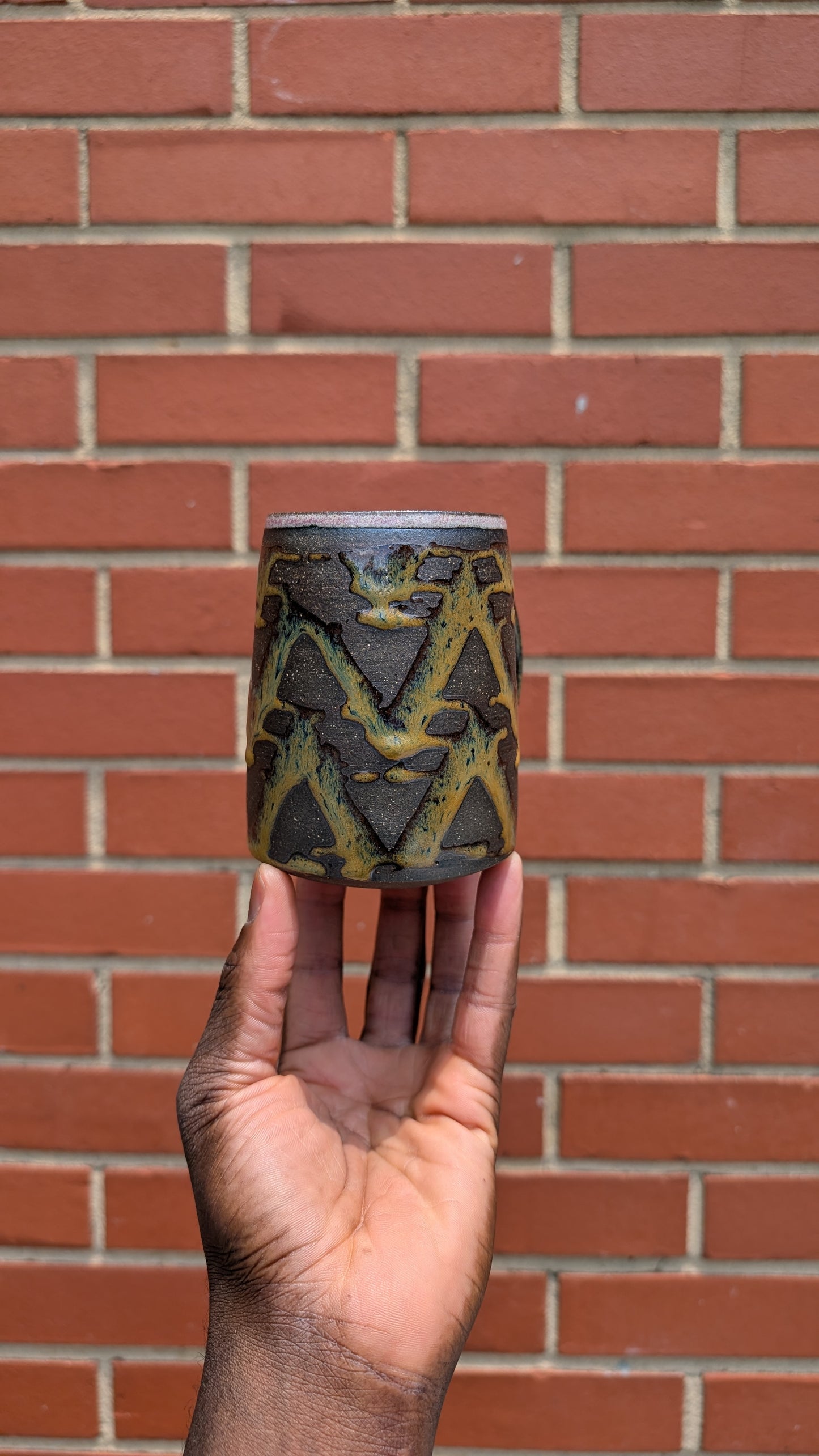 Large Yellow/Red Bruised Banana (v2) Mug
