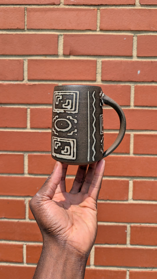 Large Bogolan Mug