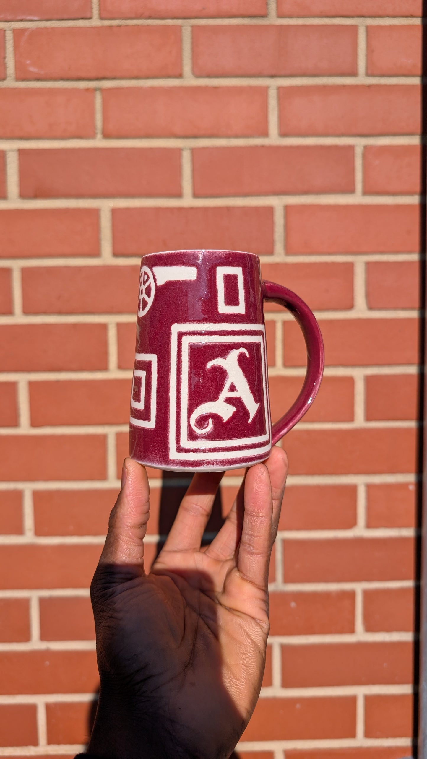 Medium Arsenal Matchday Mug - Highbury Cannon Porcelain