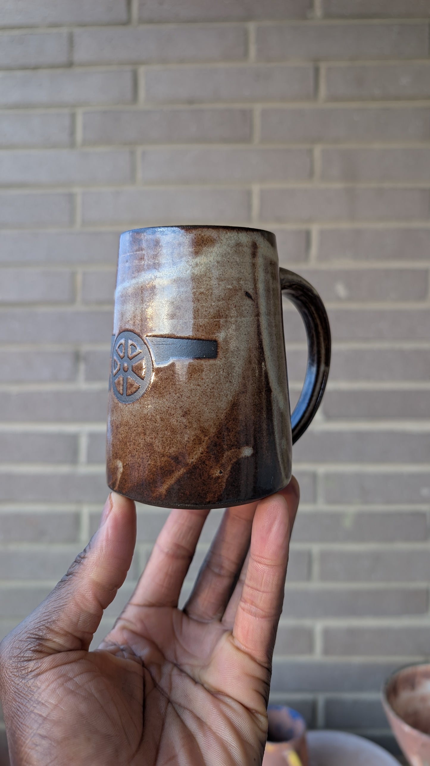 Medium Arsenal Matchday Mug - Shino Cannon