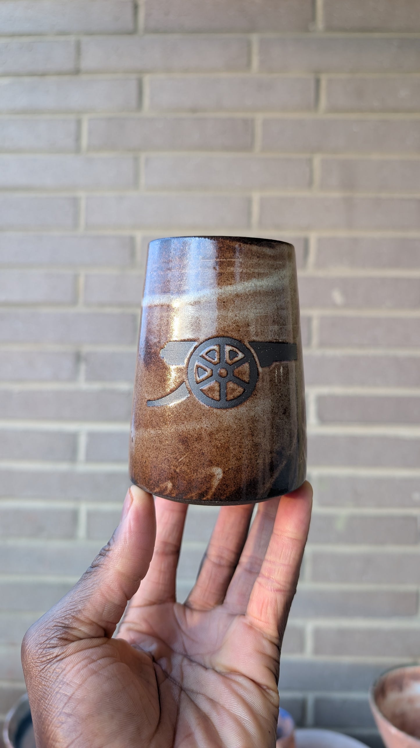 Medium Arsenal Matchday Mug - Shino Cannon