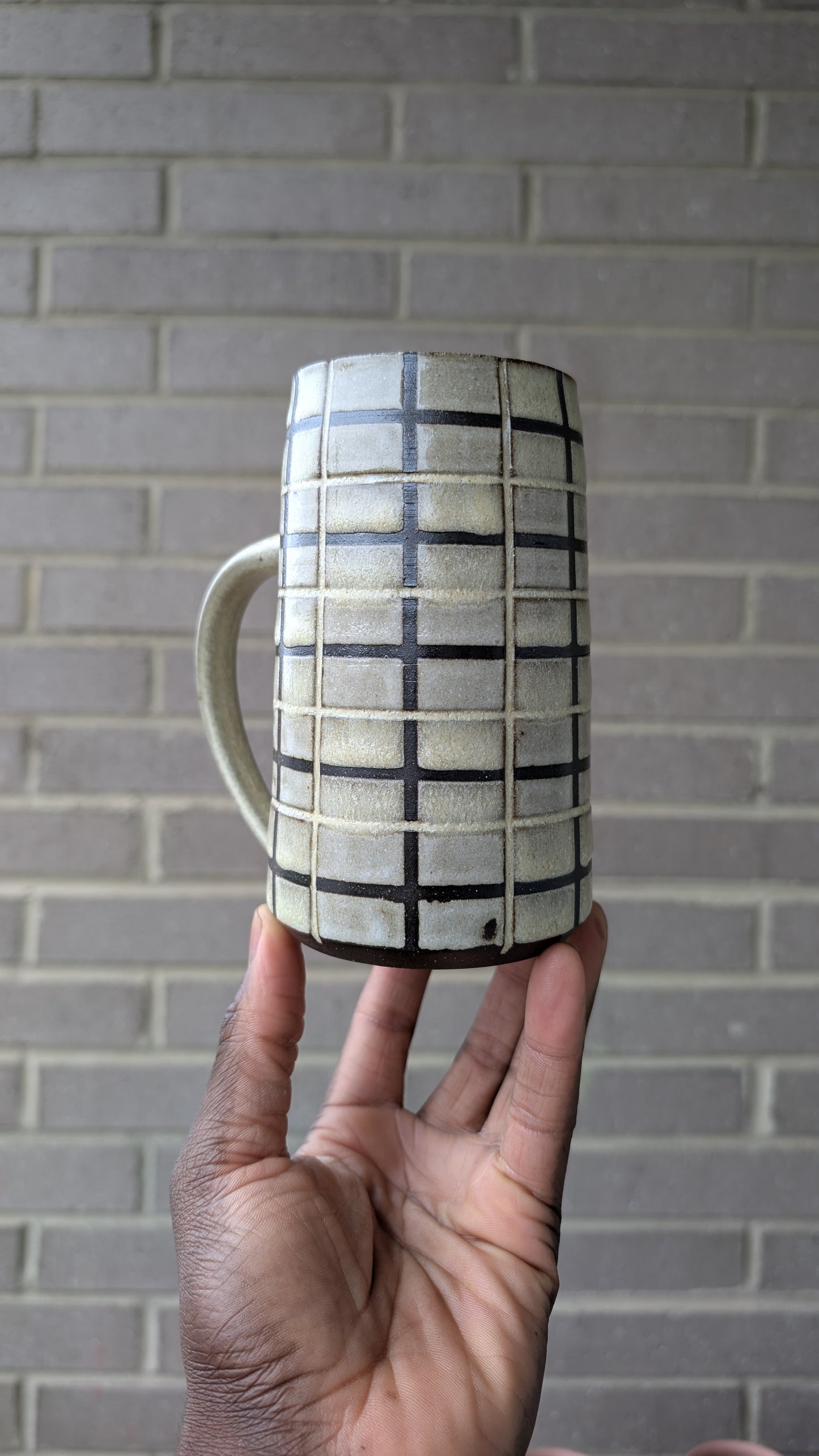 XL Grid Mug