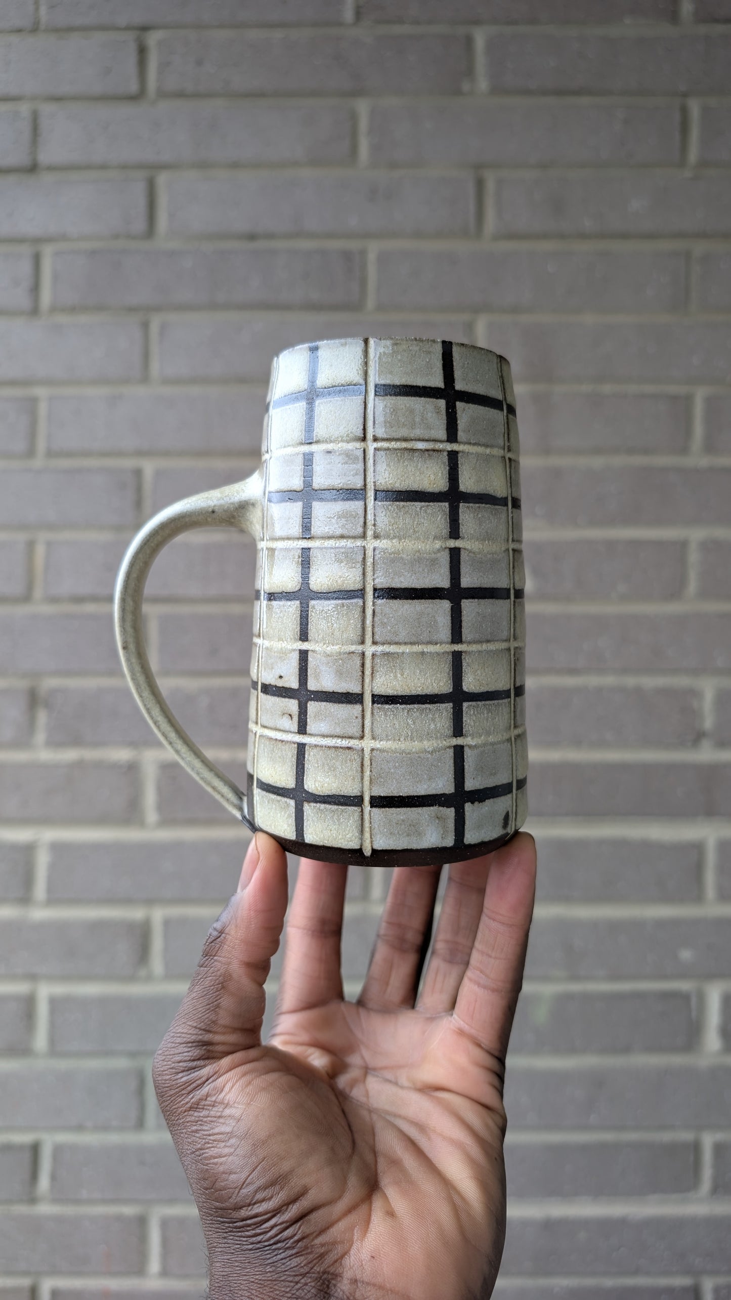 XL Grid Mug