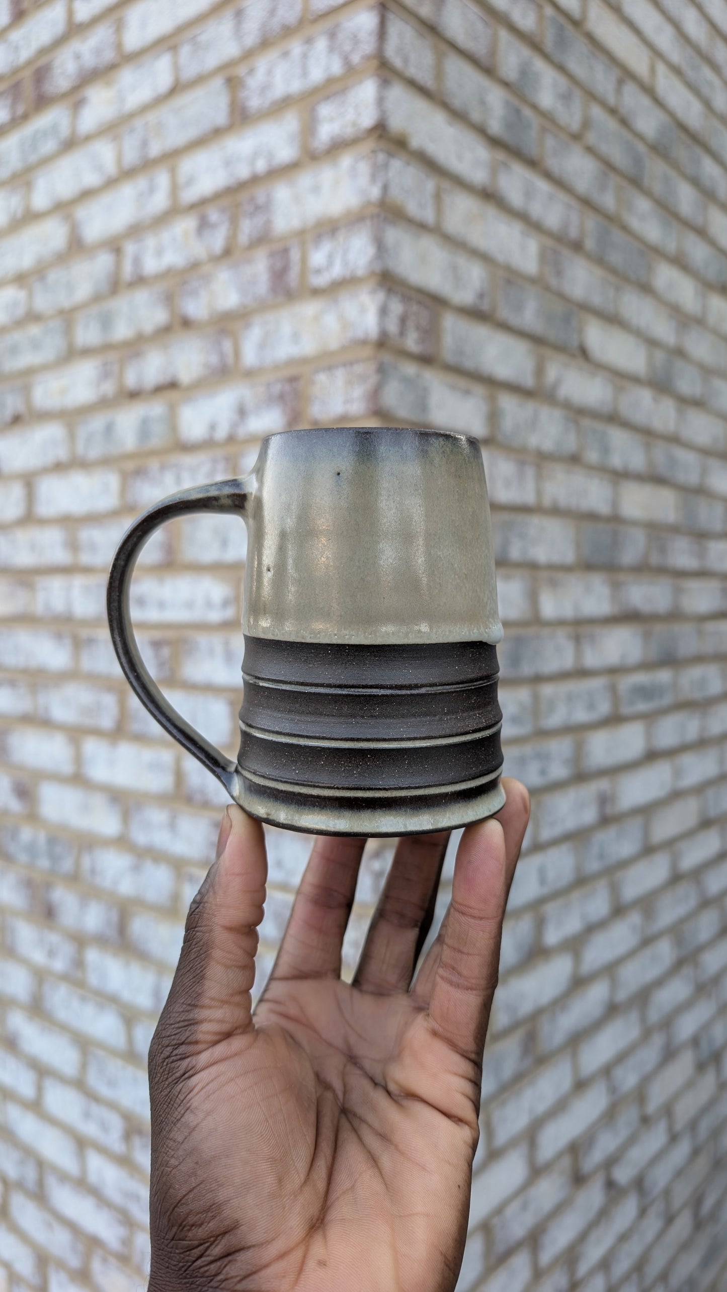 Small Grey Ridge Mug