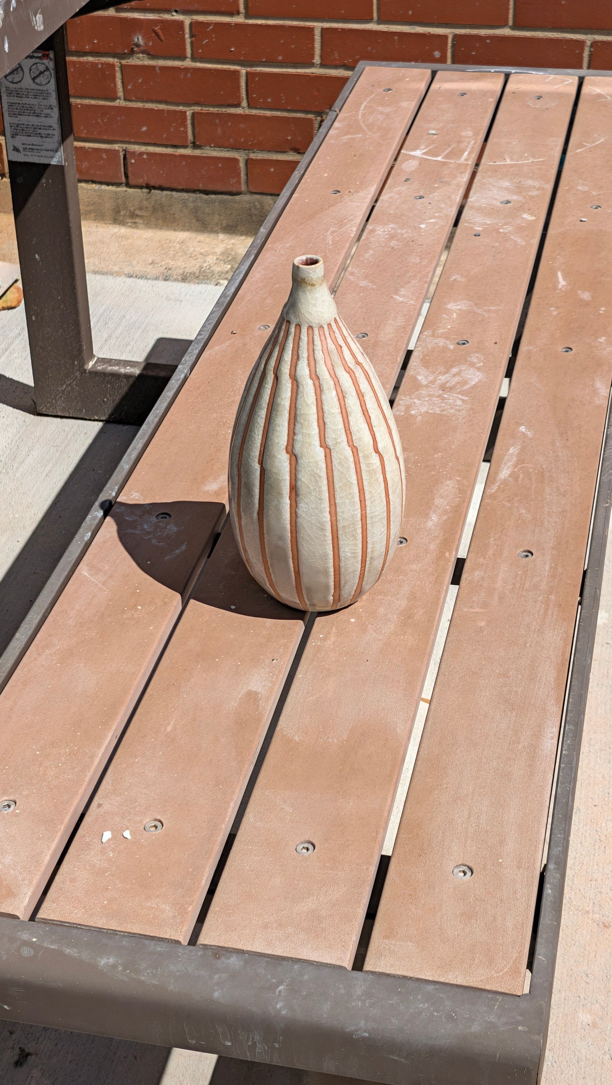 Line Shift Shino Vase