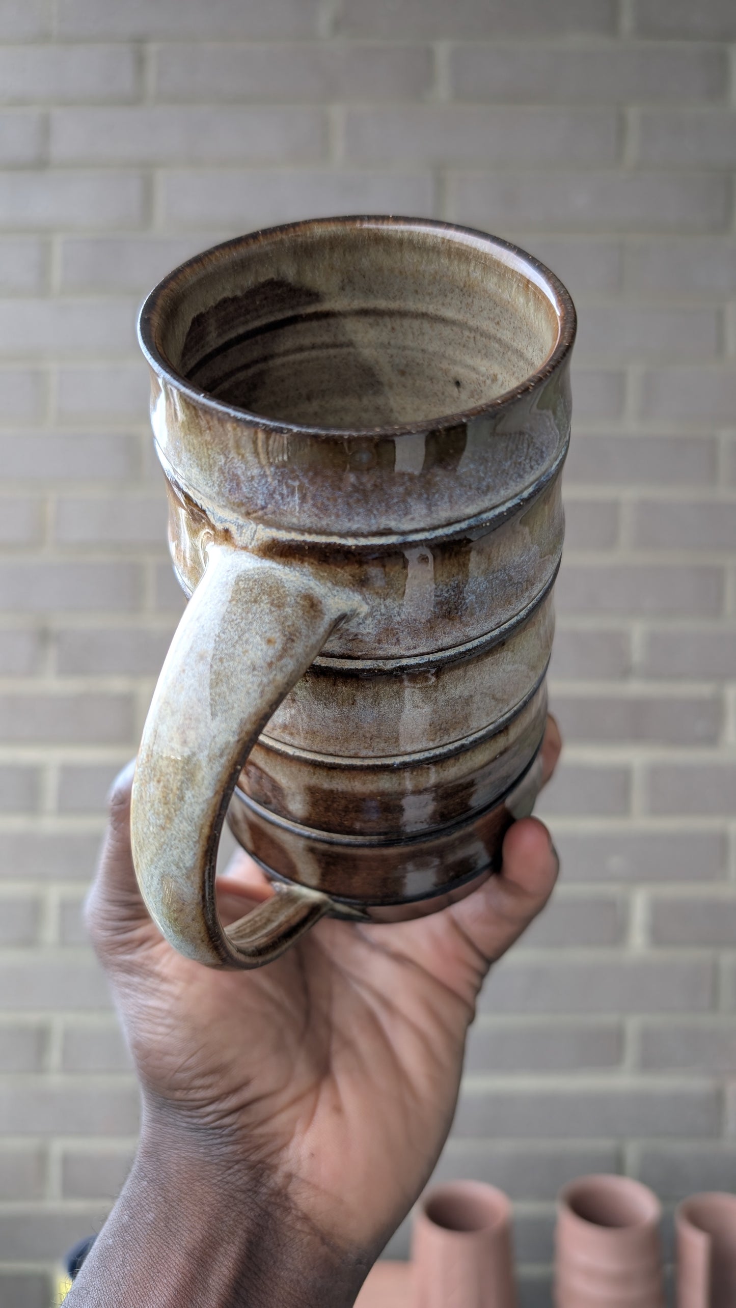 XL Bamboo Ridges Mug