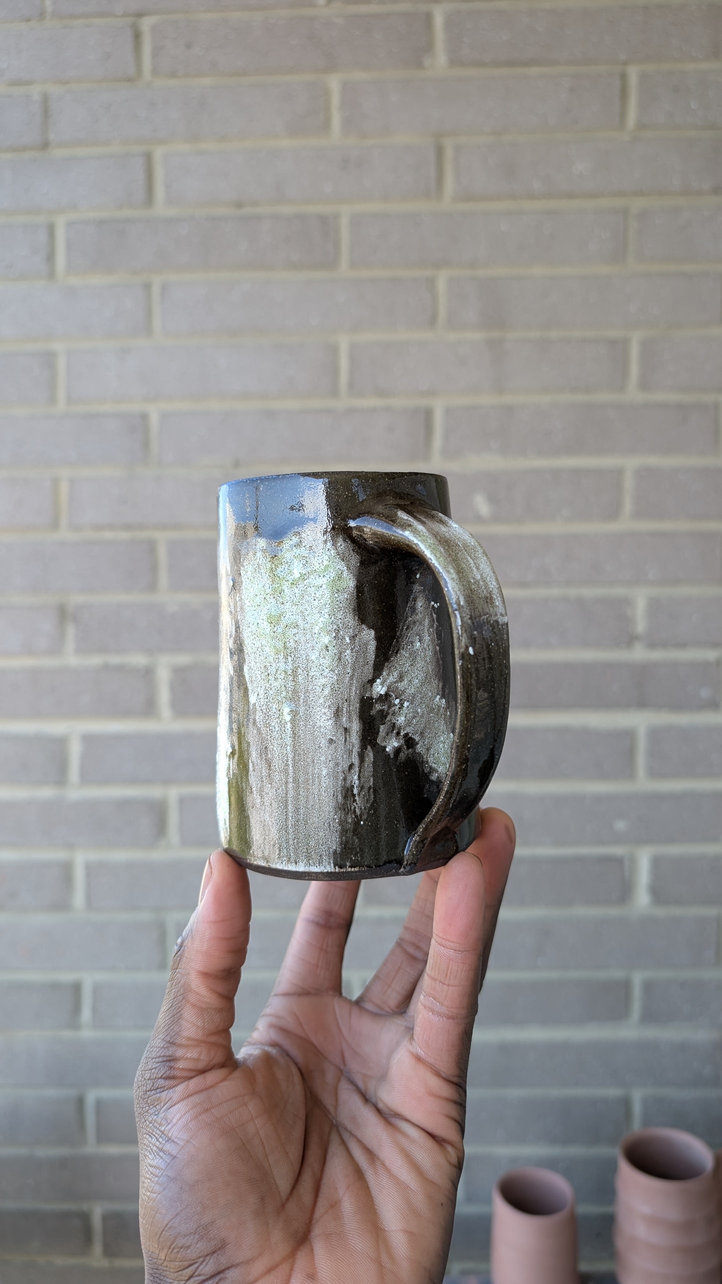 Large Emerald Streaks Mug