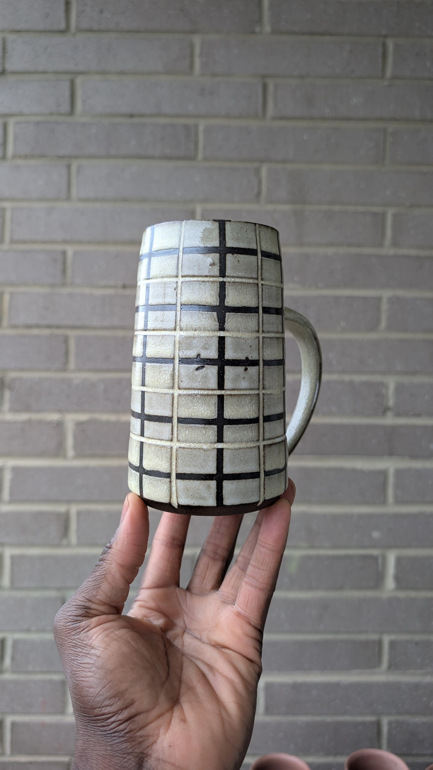 XL Grid Mug