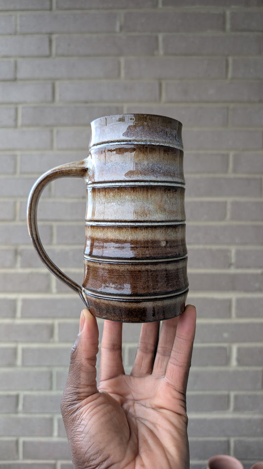 XL Bamboo Ridges Mug