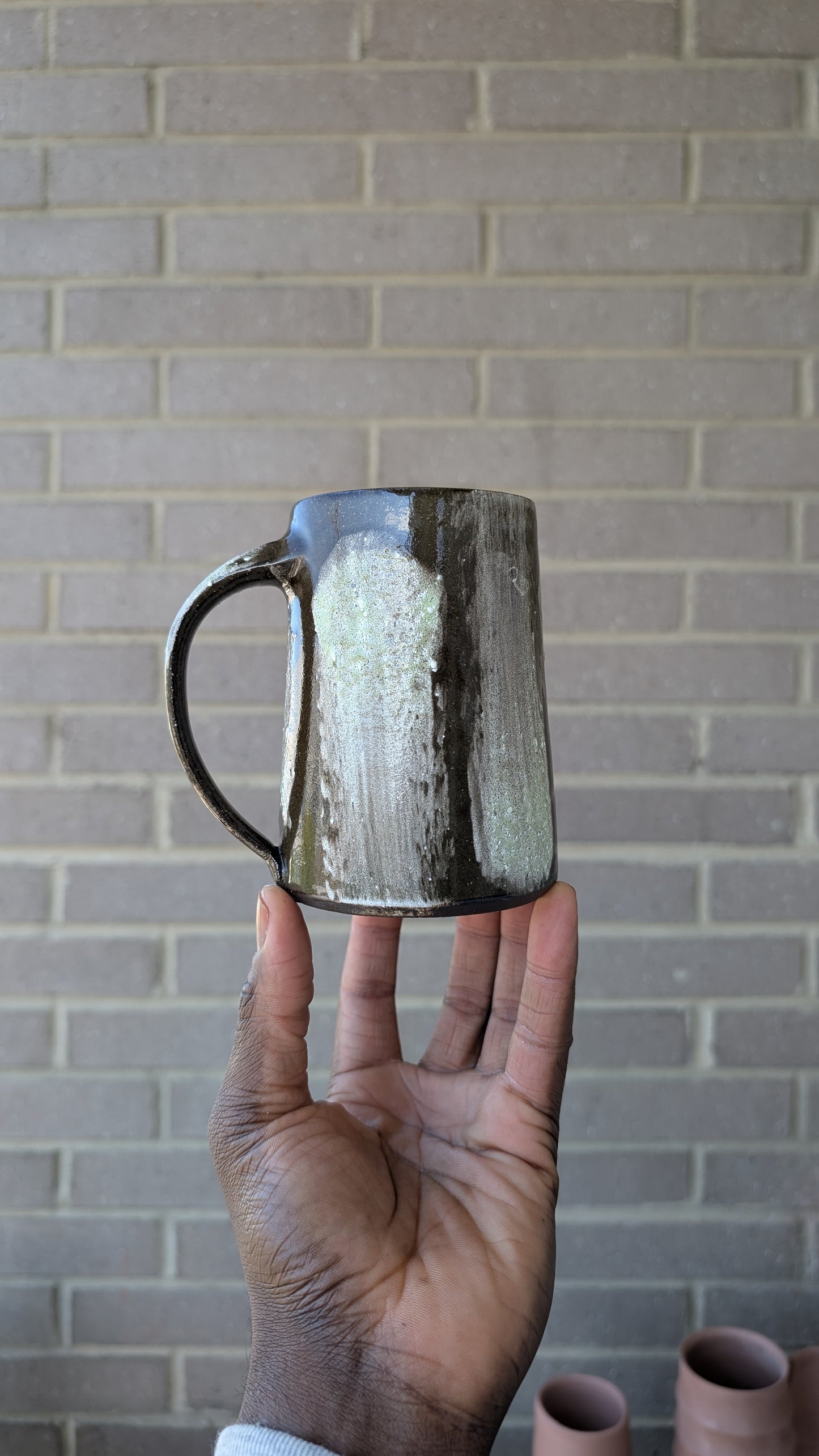 Large Emerald Streaks Mug