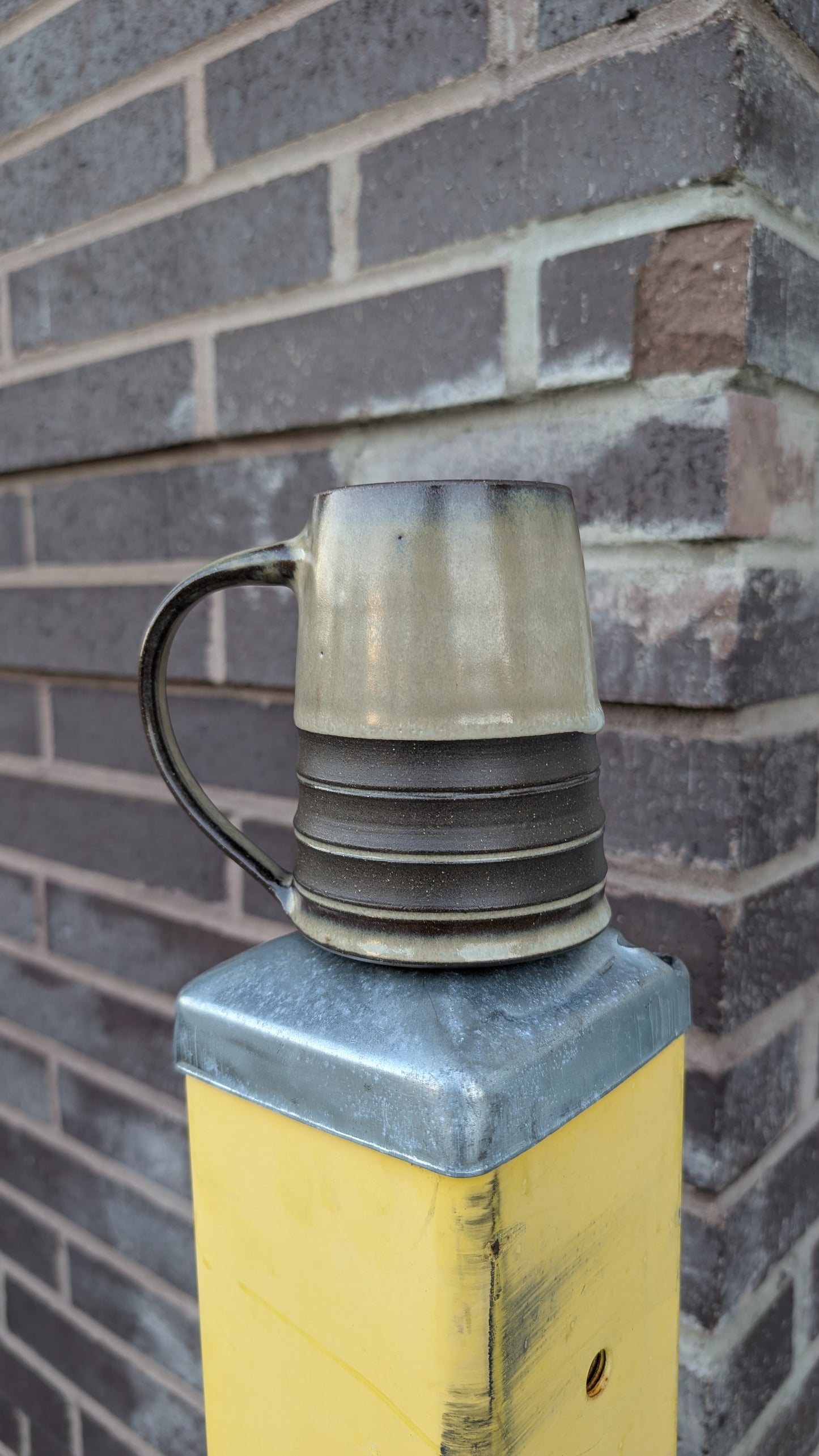 Small Grey Ridge Mug