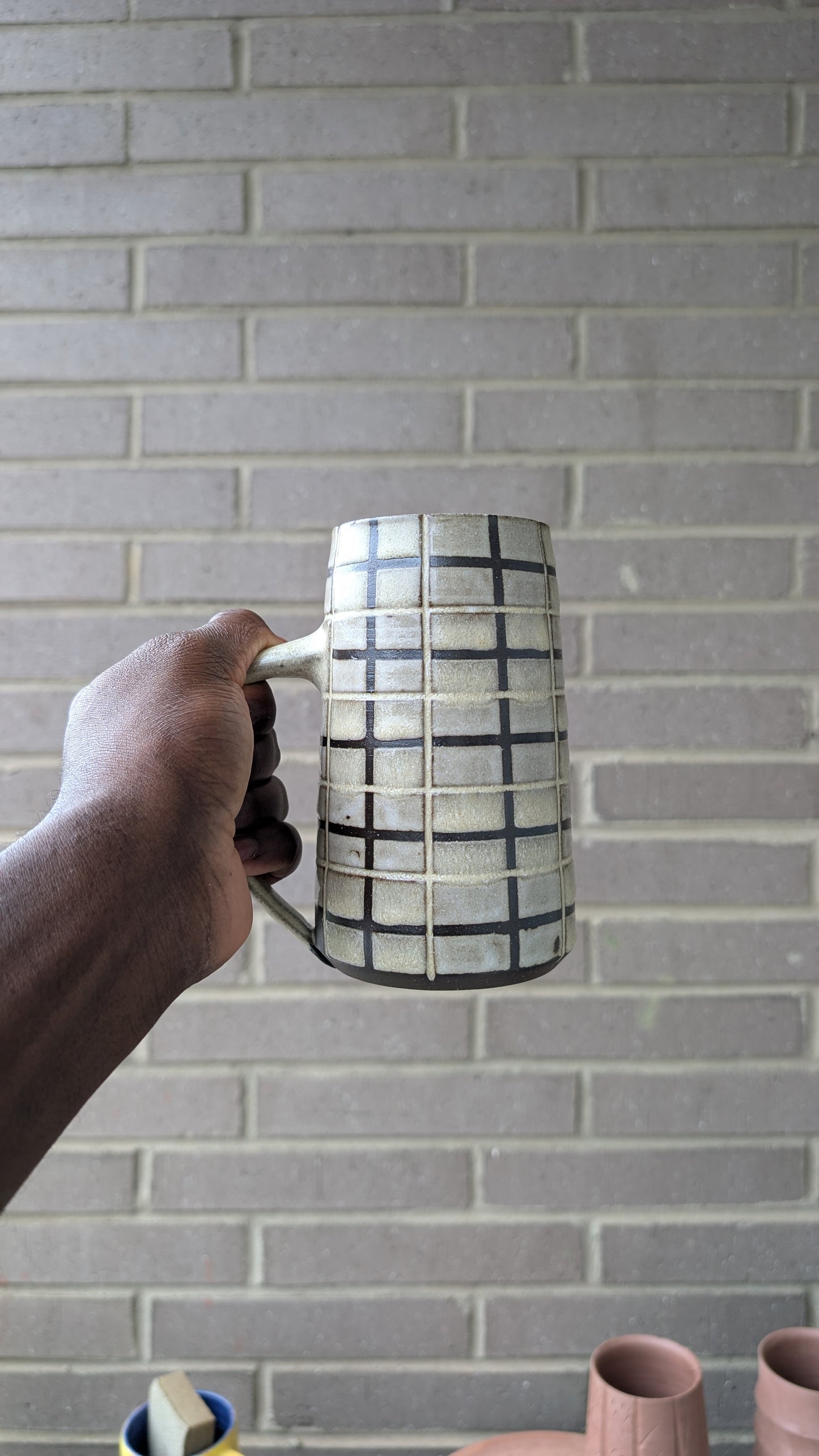 XL Grid Mug