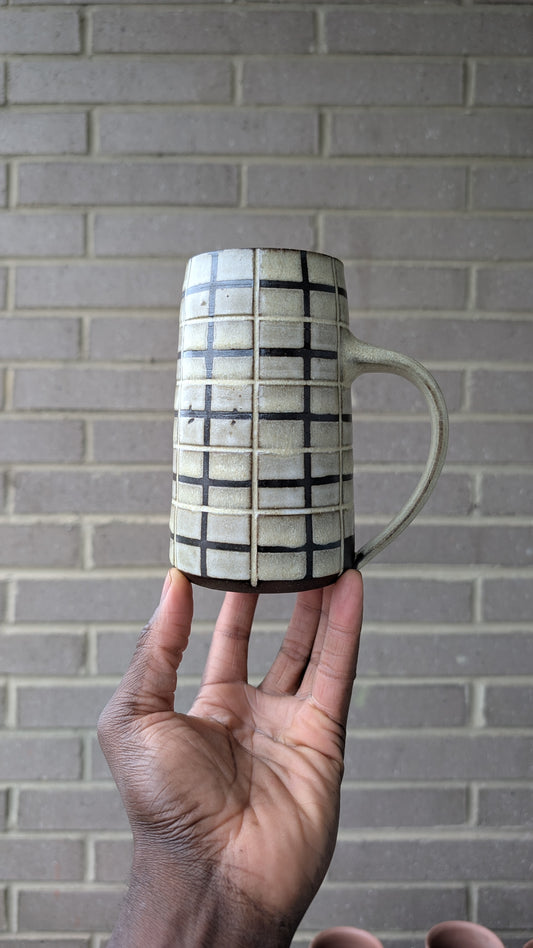 XL Grid Mug